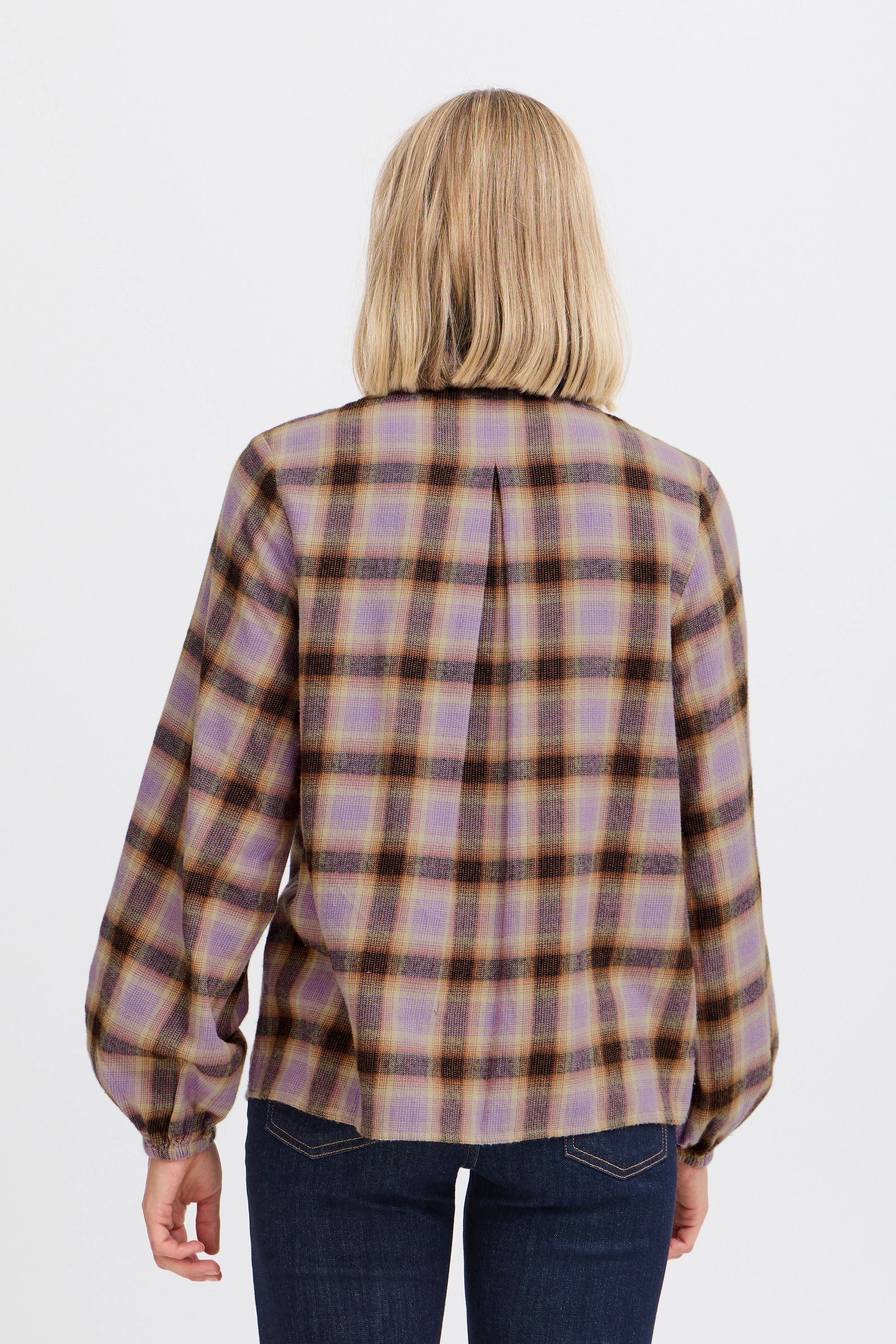 Pulz Jeans Tunika »Langarmhemd PZKATELYN Frill Shirt«