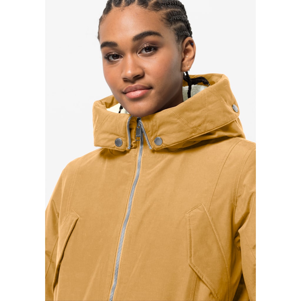 Jack Wolfskin Parka »ROCKY POINT PARKA«, mit Kapuze