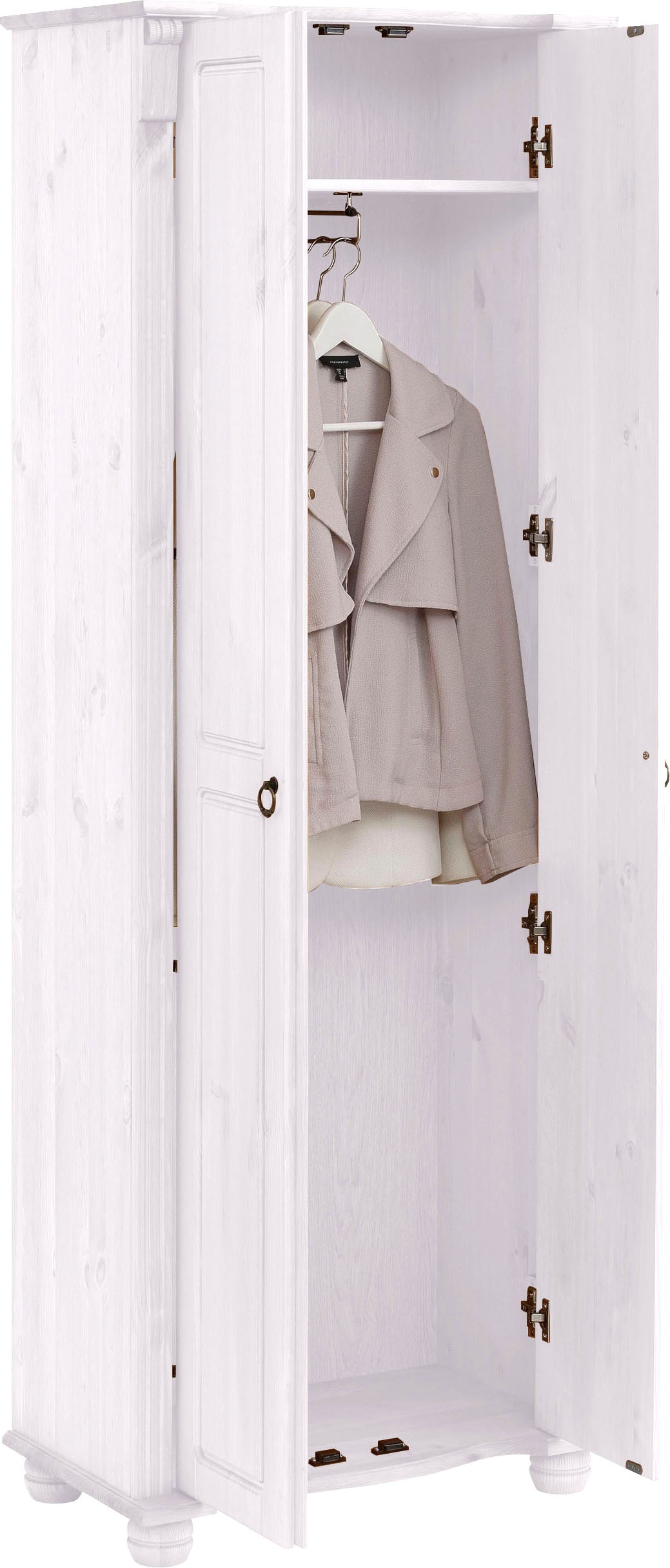 Home affaire Garderobenschrank, Florenz», cm 67 Kiefer breit, bei aus OTTO massiver bestellen