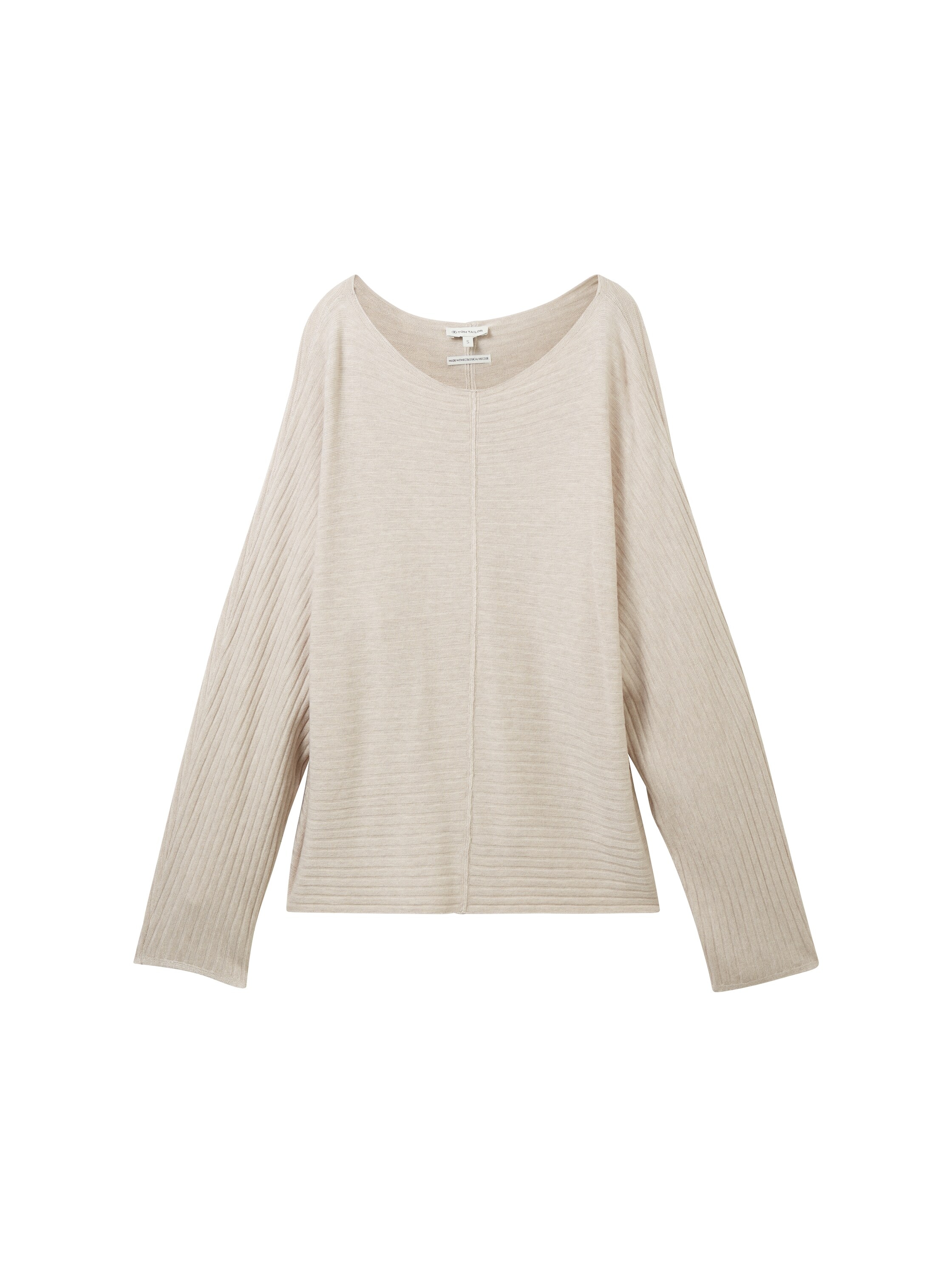 TOM TAILOR Strickpullover, mit Strukturierung