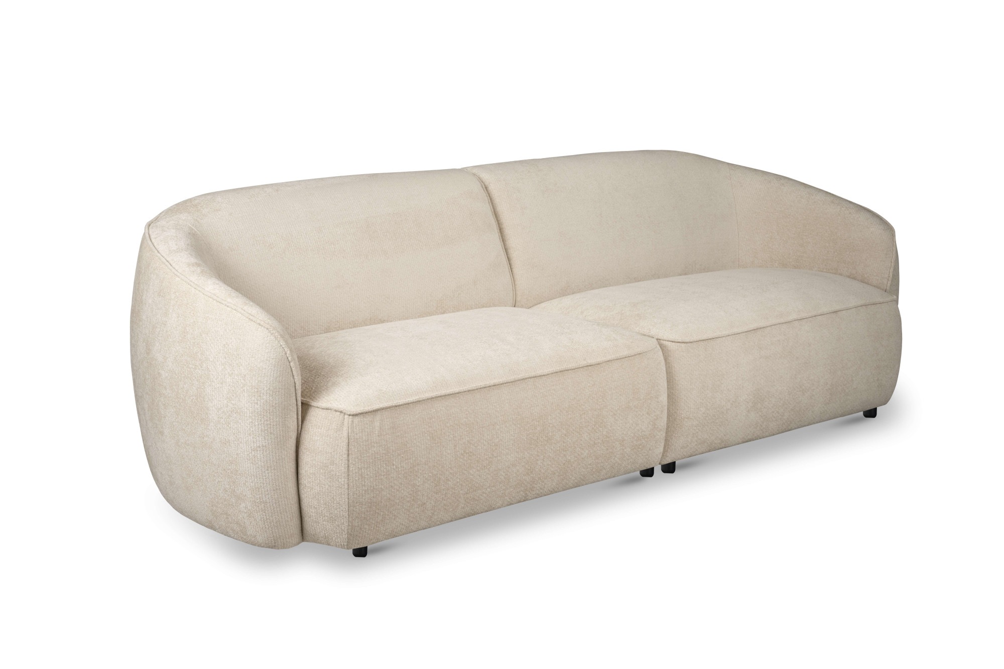 INOSIGN 3-Sitzer »Cosigo«, Breite 226 cm, 2 Chenille-Stoffe zur Auswahl, mit Kaltschaum