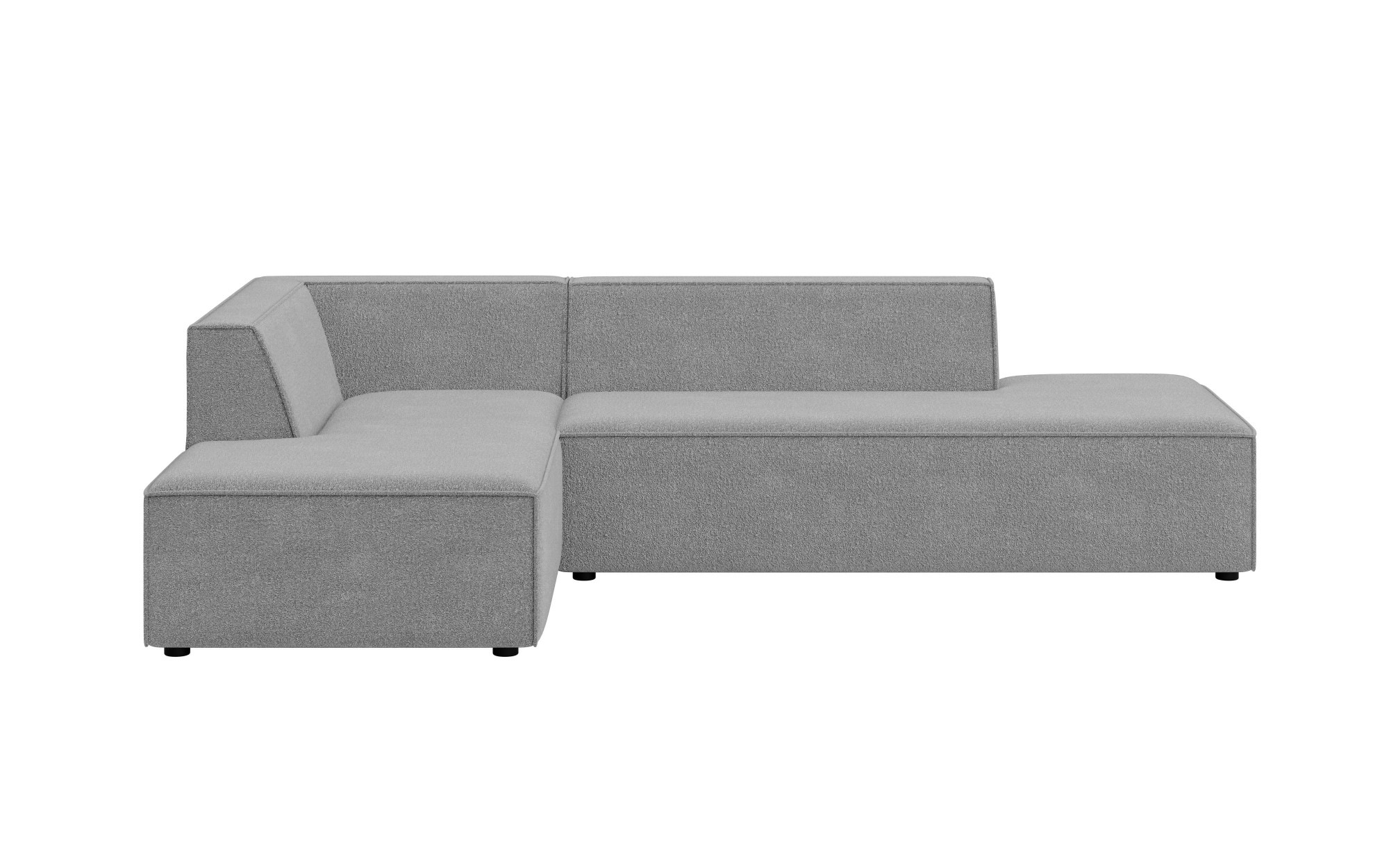 INOSIGN Ecksofa »Ecksofa Cavan mit Ottomane links oder rechts bestellbar«, L-Form mit Wellenunterfederung, Maße B/T/H: 270/180/72 cm