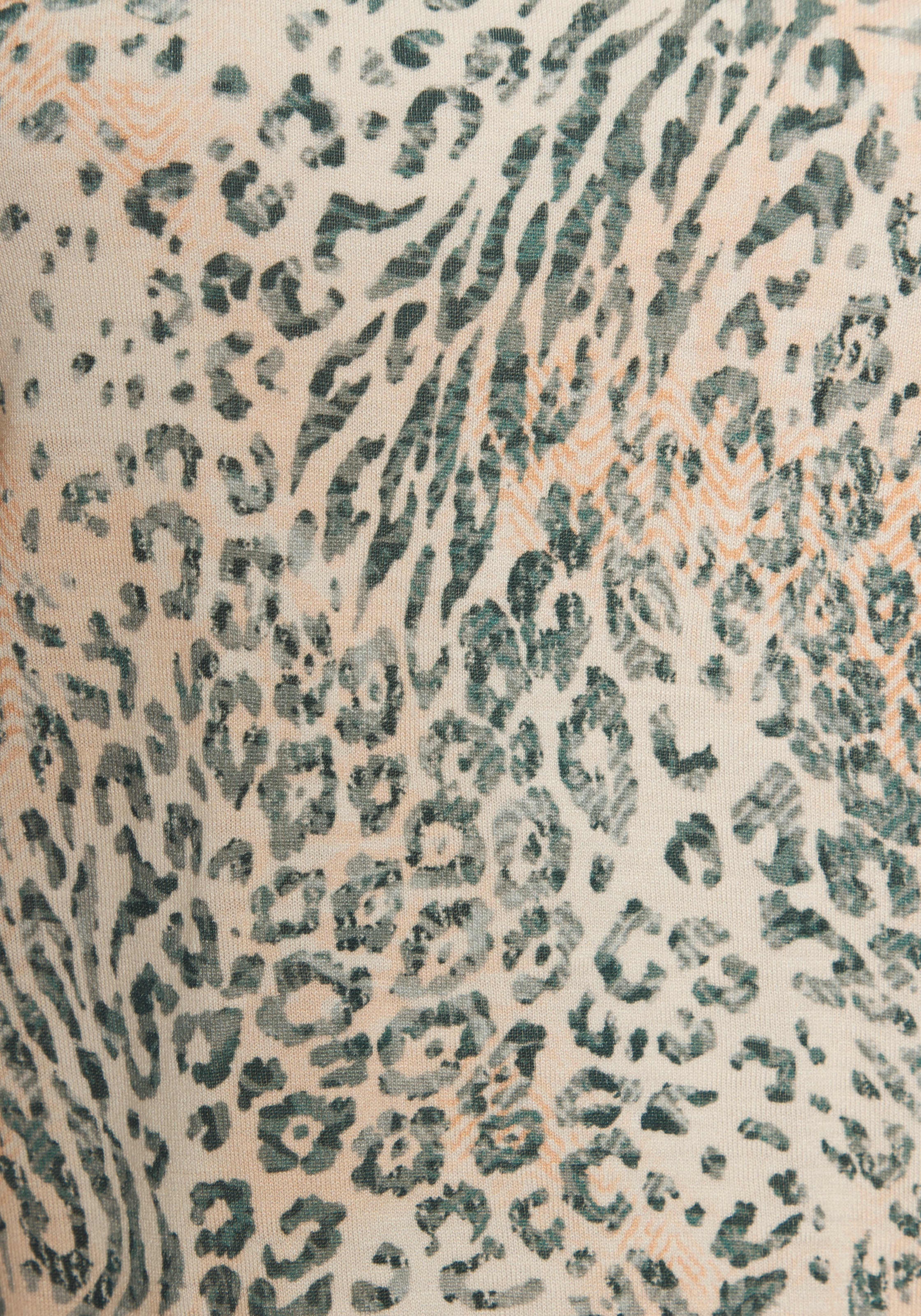 LASCANA Jerseykleid mit Allover Animal-Print