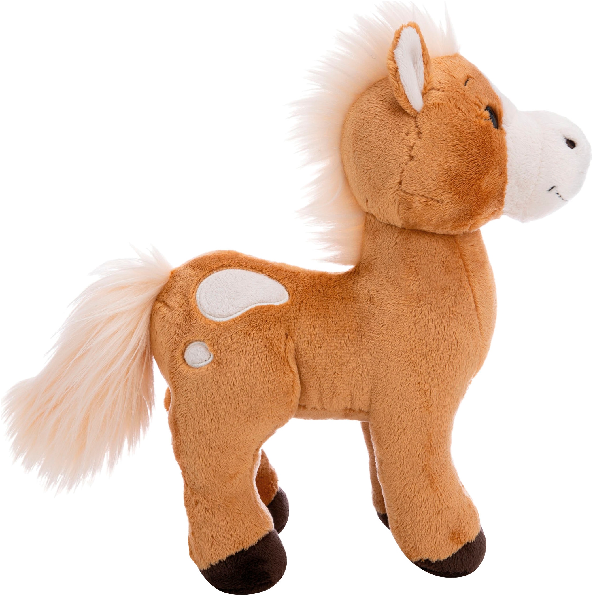 Nici Kuscheltier »Farm Friends, Pferd braun Holly K. Pony, 27 cm stehend«, sitzend; enthält recyceltes Material