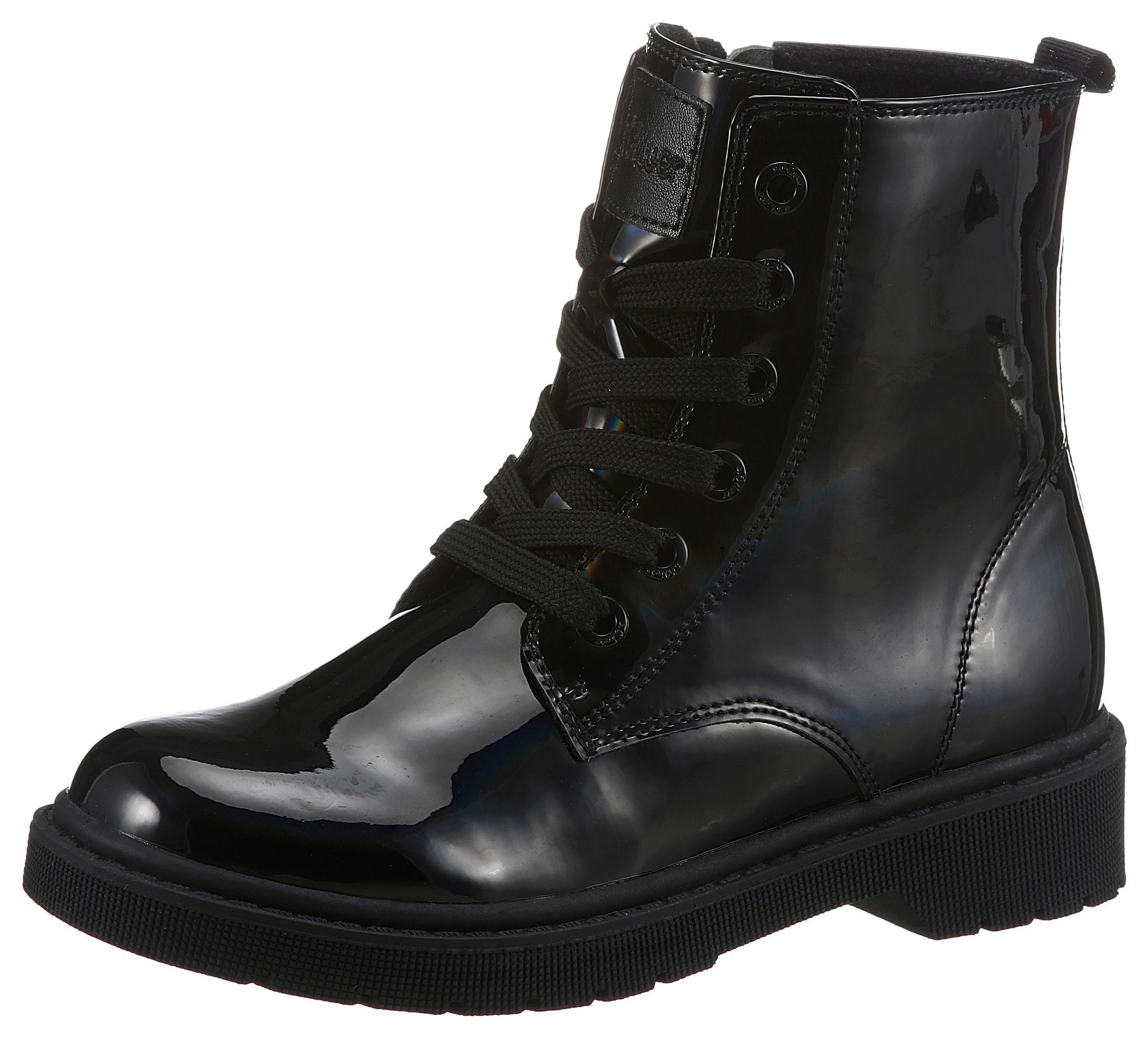 s.Oliver Schnürboots, mit Logo-Aufnäher