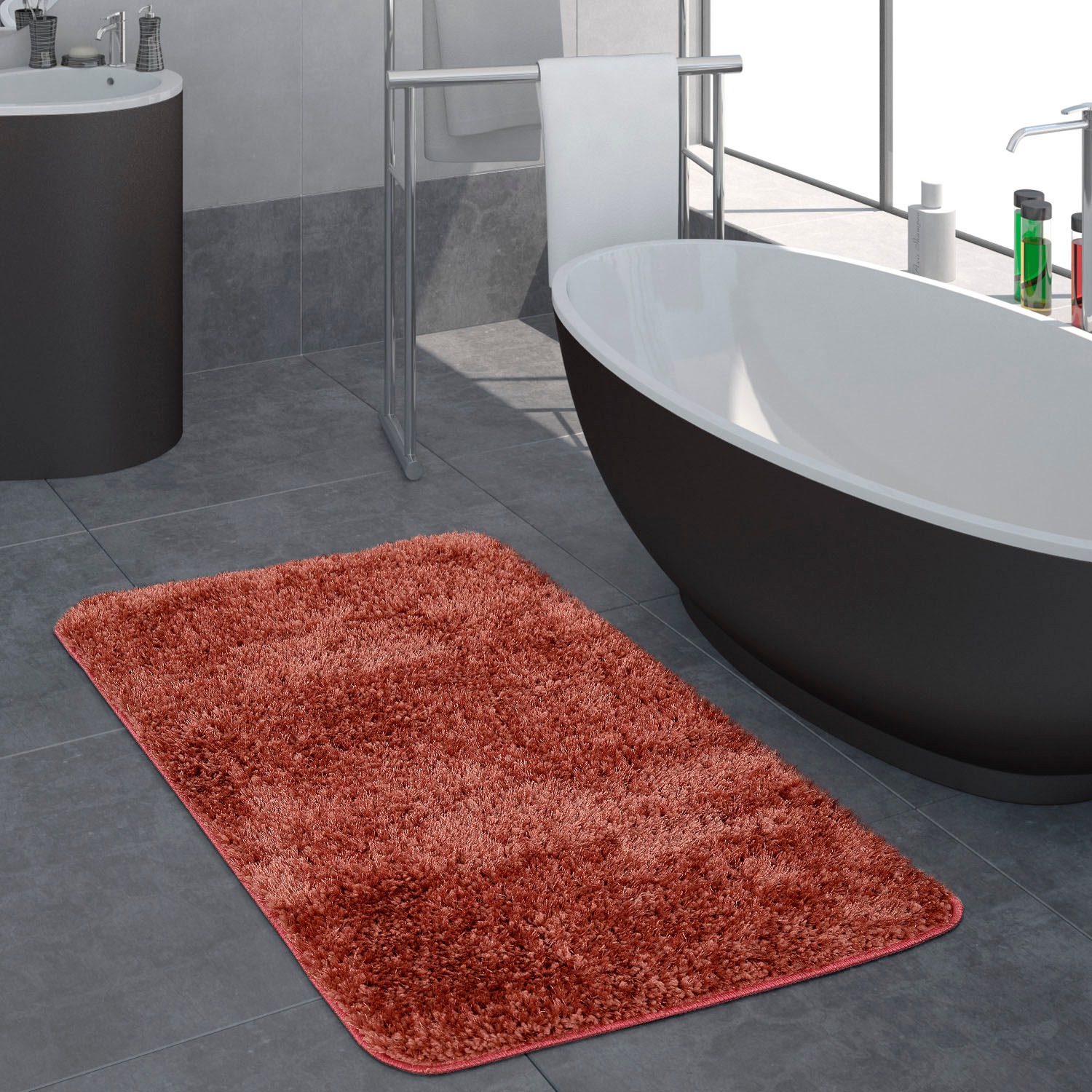 Paco Home Badematte »Sierra 815«, Höhe 29 mm, rutschhemmend beschichtet,... kaufen