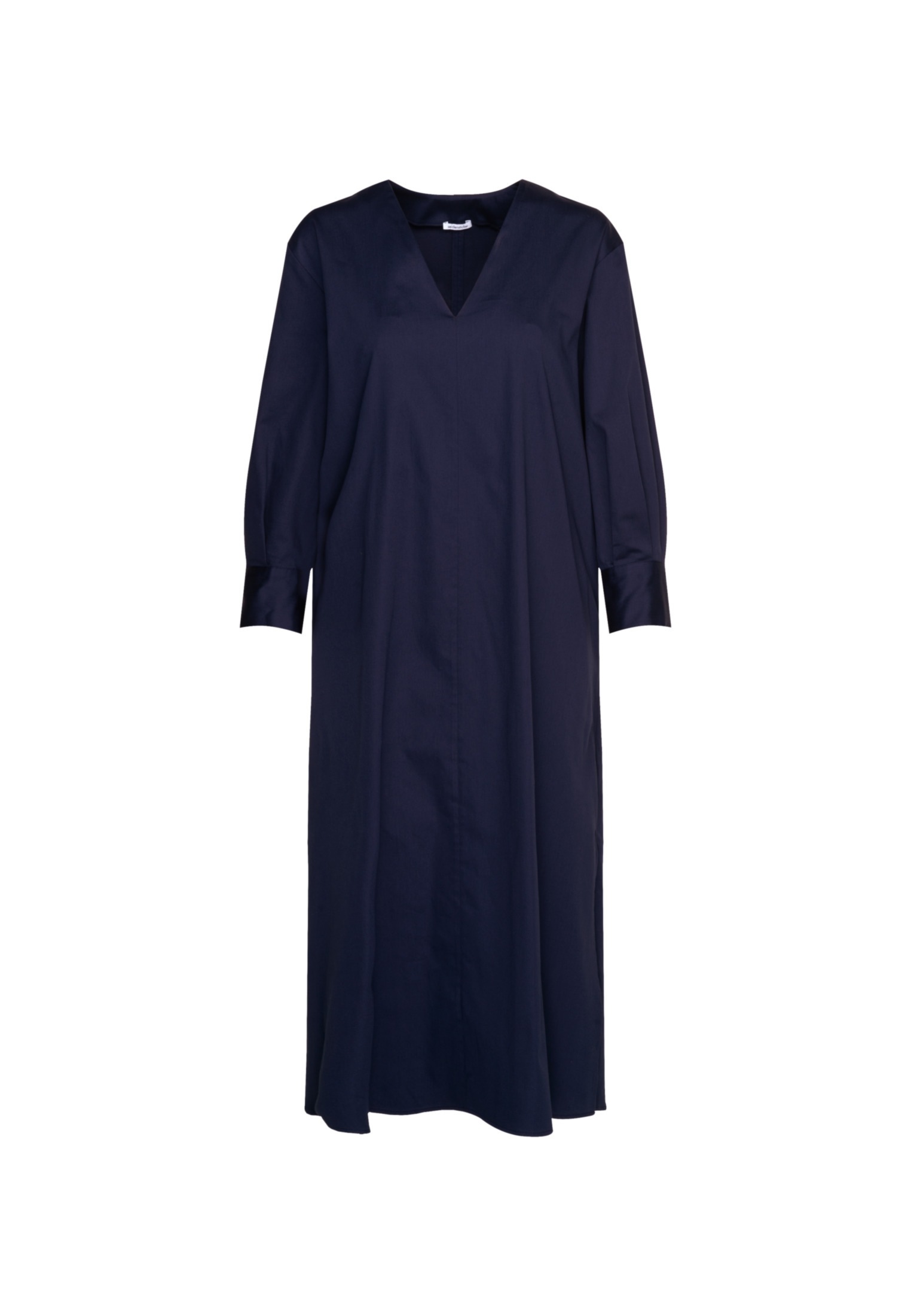 seidensticker Sommerkleid »Schwarze Rose«, 7/8-Arm V-Neck Uni