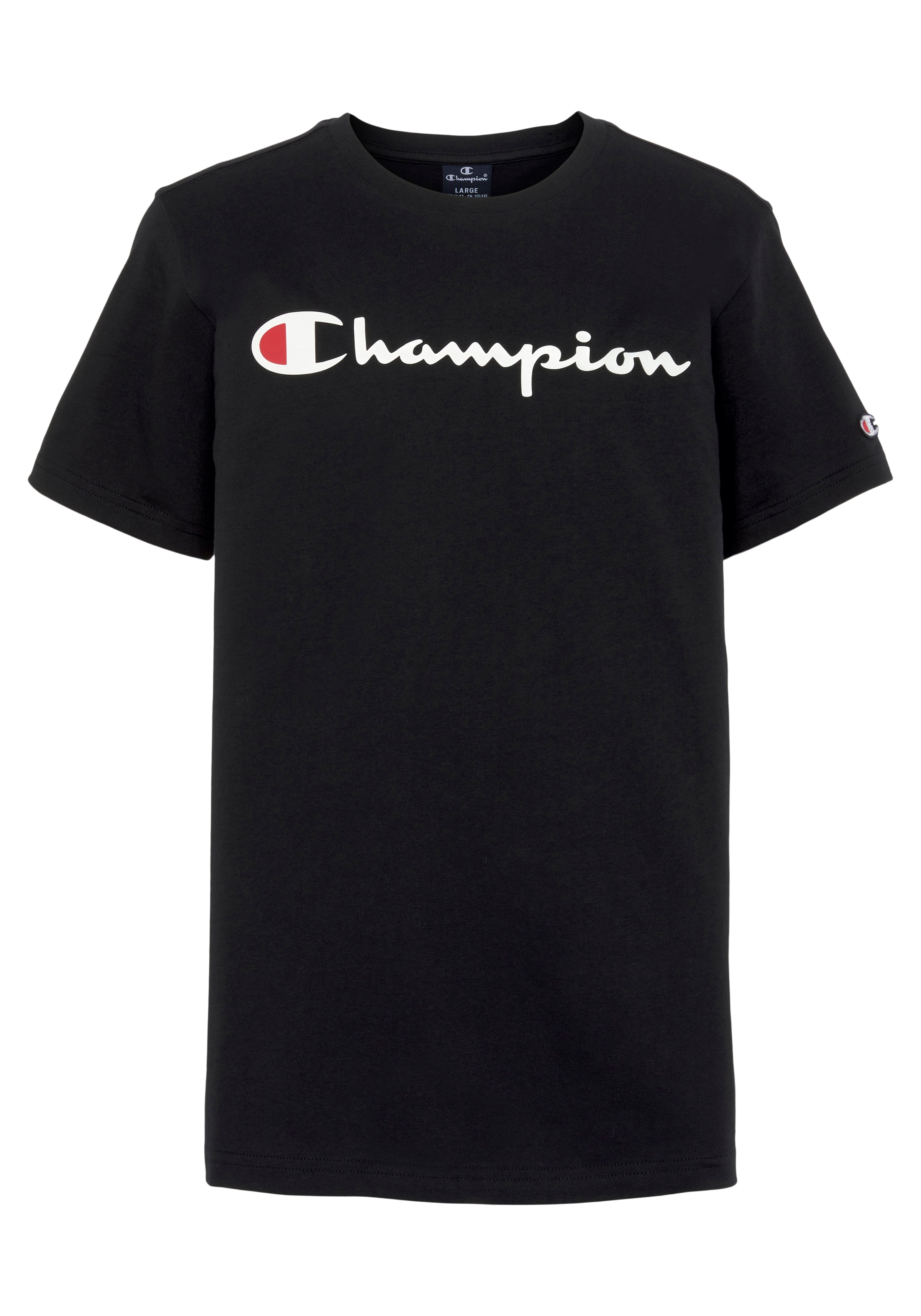 Großer Ausverkauf Champion T-Shirt »Classic bei OTTO für bestellen Logo Crewneck Kinder« - large T-Shirt