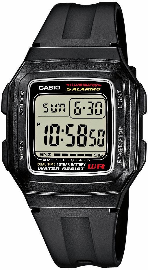 Casio Collection Chronograph »F-201WA-1AEG«