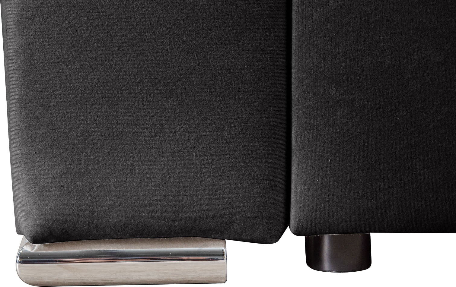 COLLECTION AB Ecksofa »John L-Form, B: 226 cm« Bettfunktion, Bettkasten, Regalelement & 2 Zierkissen