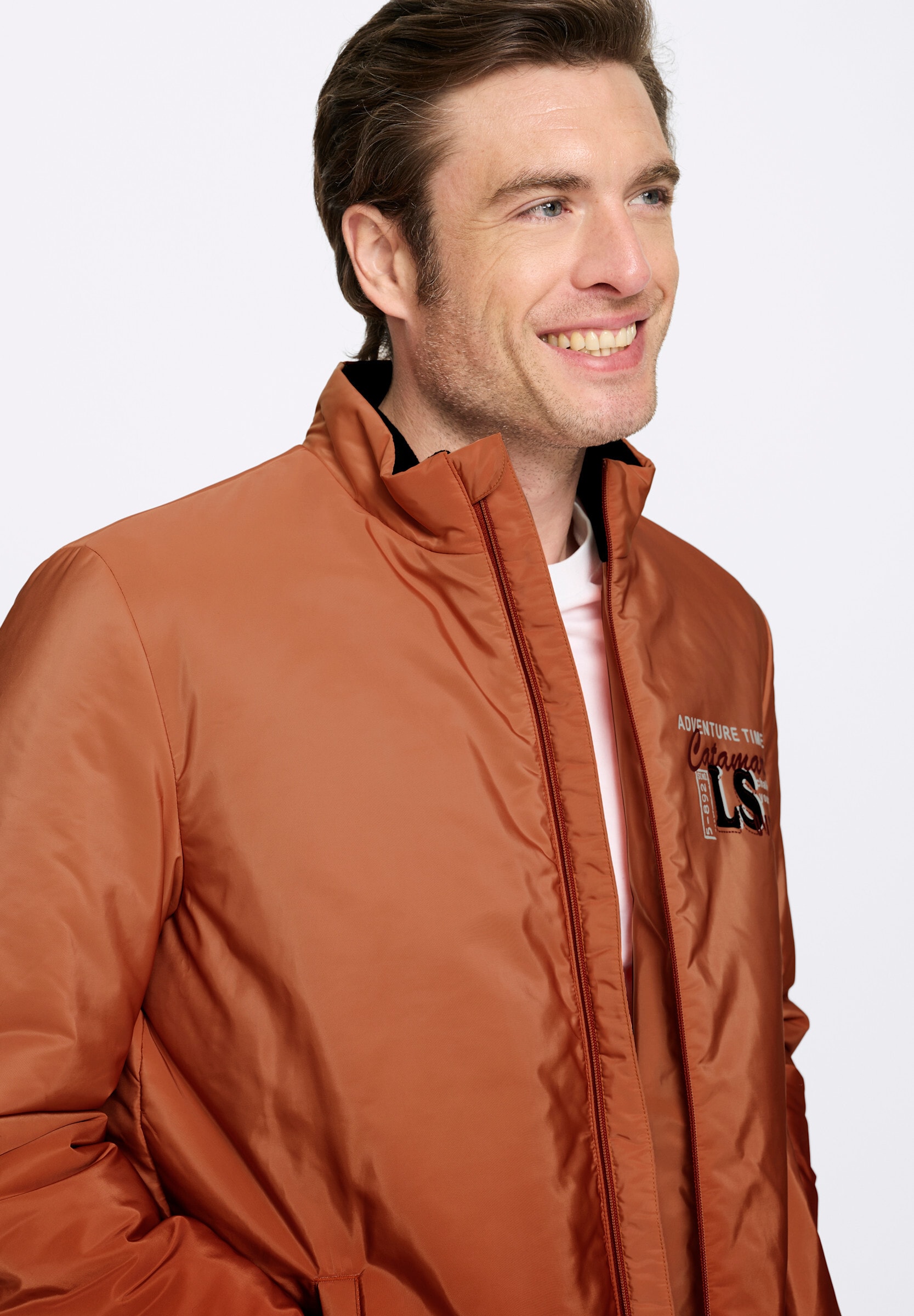 Witt Langjacke »Longjacke Longjacke mit Farbverlauf, für kalte Tage« ohne Kapuze