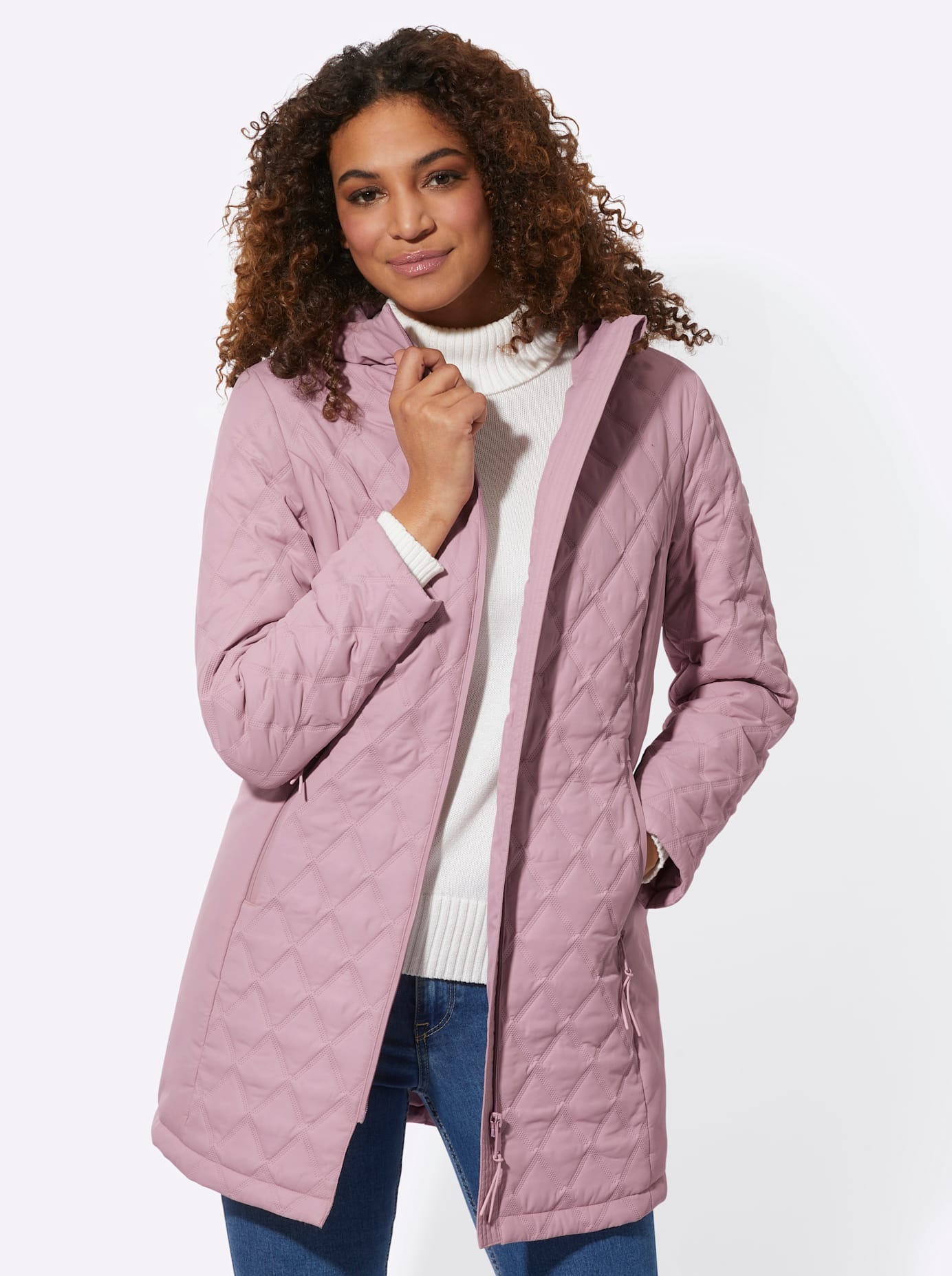 Casual Looks Steppjacke, mit Kapuze