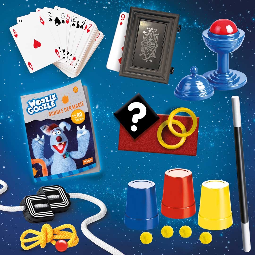 Lisciani Zauberkasten »Woozle Goozle - Zauberschule - 35+ magische Tricks«
