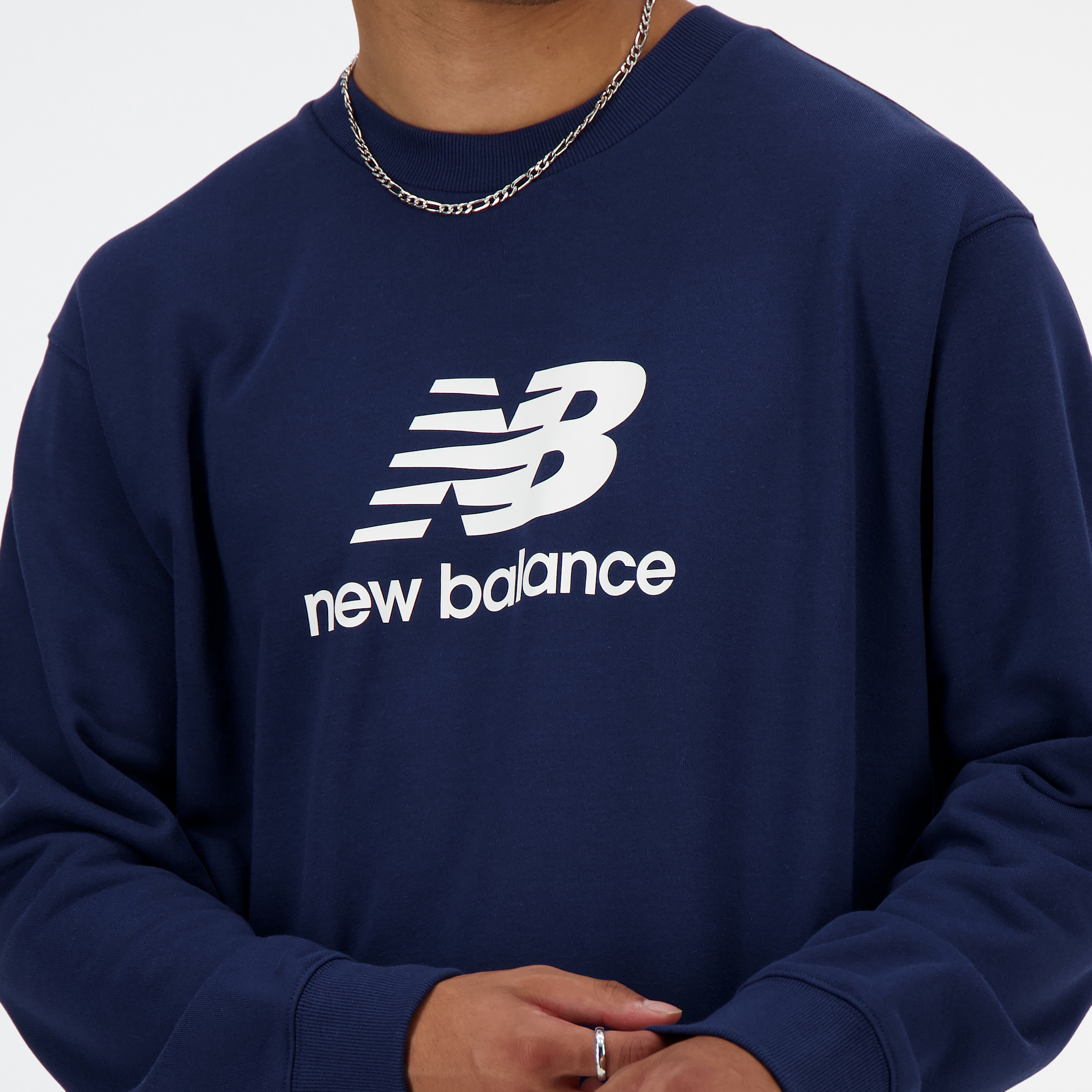 New Balance Sweatshirt »Sport Essentials French Terry Logo Crew«