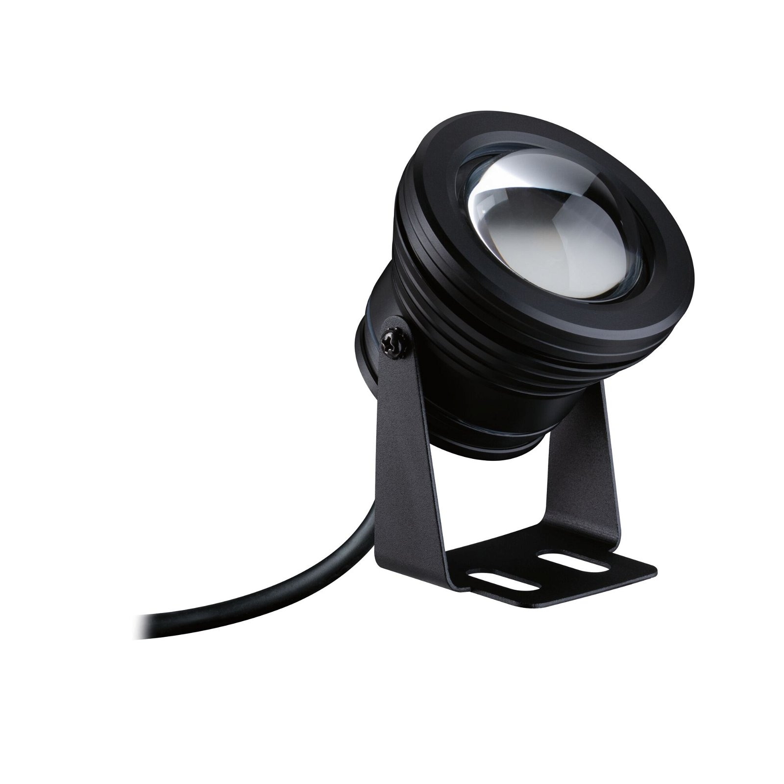 Paulmann LED Gartenstrahler »Plug & Shine Spot Teichleuchte Einzelspot IP68 3000K 5W Schwarz«, 1 flammig