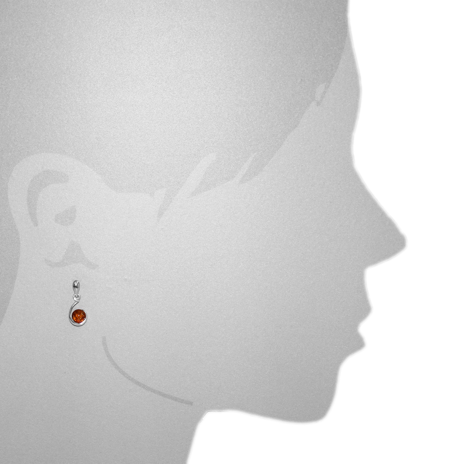 OSTSEE-SCHMUCK Paar Ohrhänger »- Caro - Silber 925/000 - Bernstein«