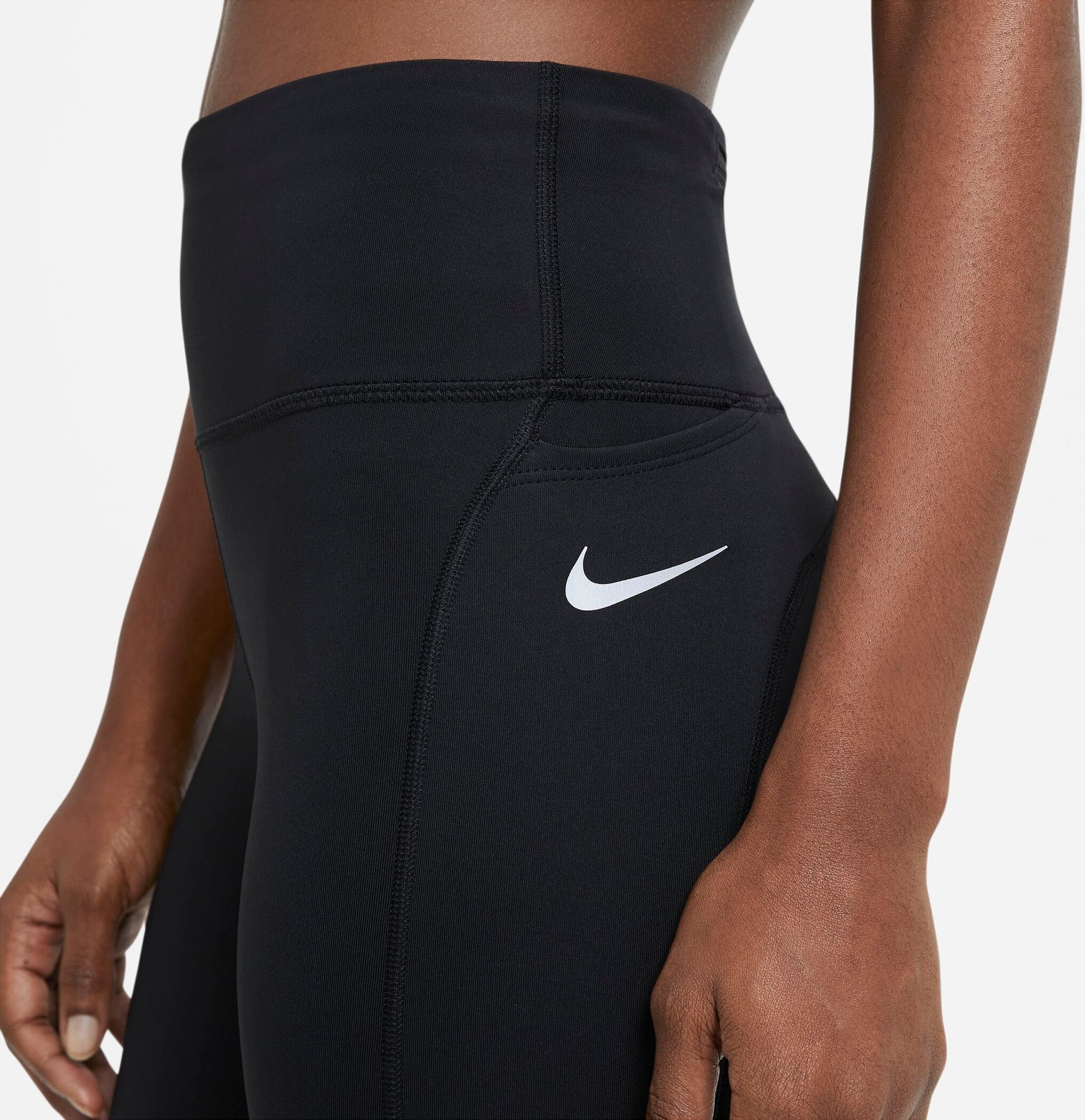 Nike Lauftights »Dri-FIT Fast Women's Mid-Rise Crop Running Leggings«
