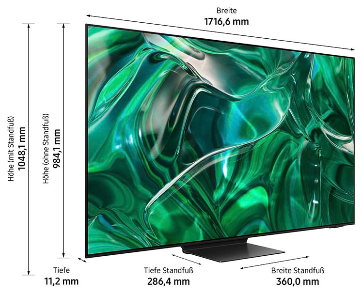 Zoll, Online Quantum Hub Smart-TV, 4K,Infinity cm/77 Samsung OTTO 195 Prozessor Shop im OLED-Fernseher, Neural One Design,Gaming