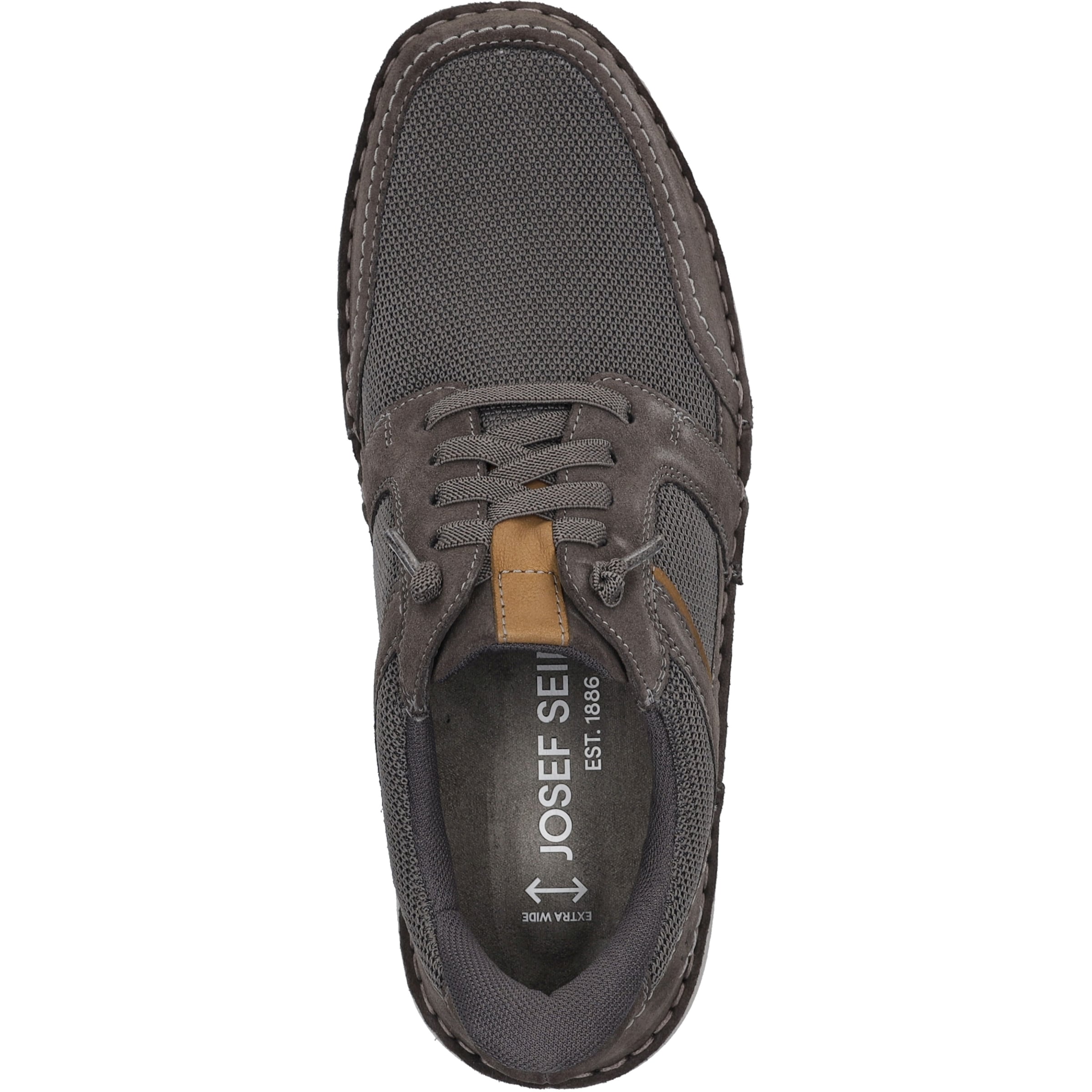 Josef Seibel Schnürschuh »New Anvers 24, asphalt-kombi«