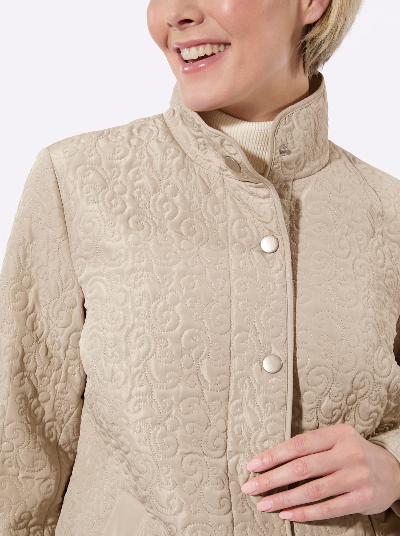 Classic Basics Steppjacke ohne Kapuze
