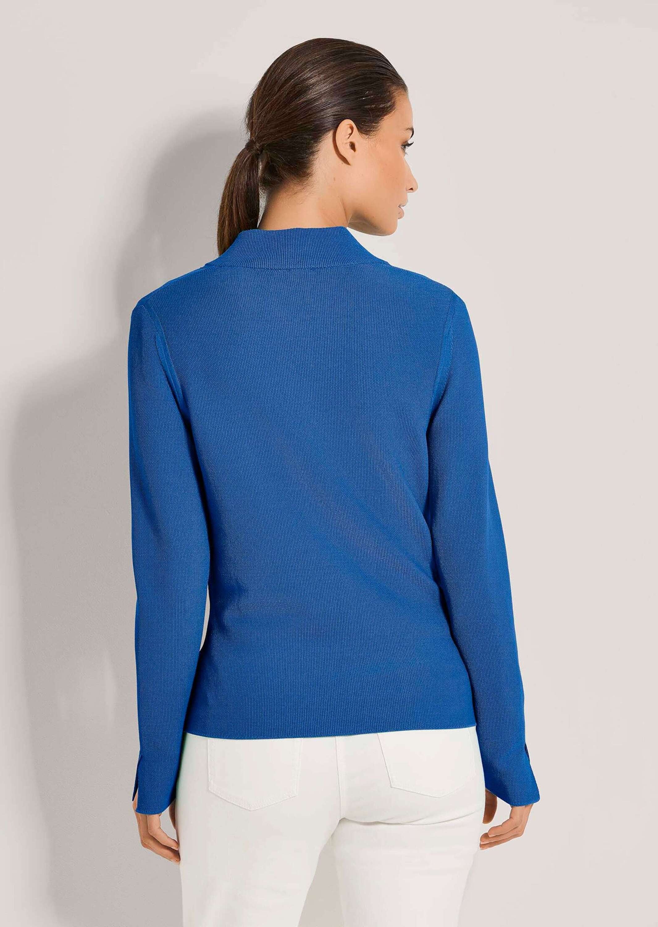 MADELEINE Strickjacke »Strickblazer Schlanker Strickblazer mit langen Ärmeln«