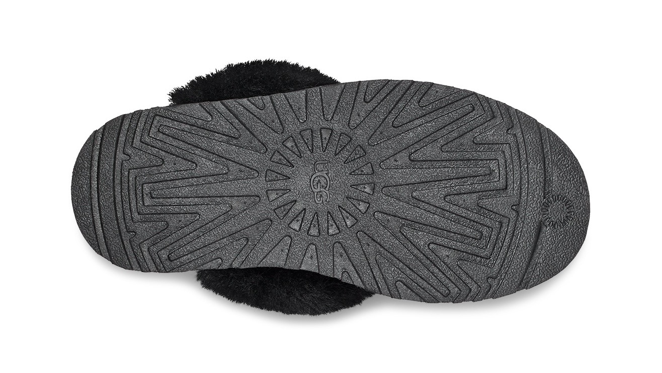 UGG Hausschuh »Funkette«, Plateau Clog, Mule, Hausschuh mit elastischem Fersen-Strap