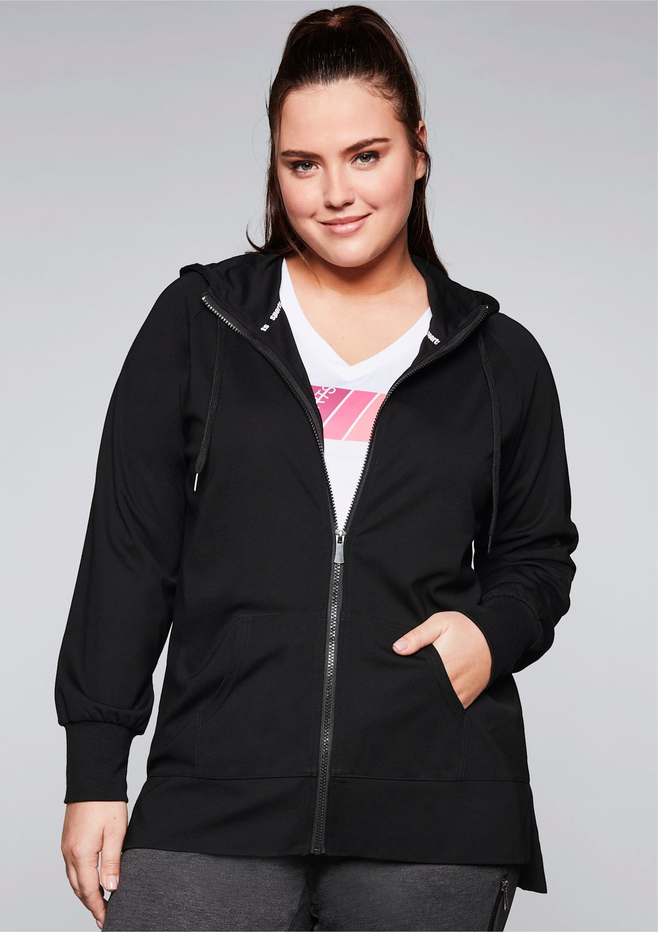 Sheego Sweatjacke