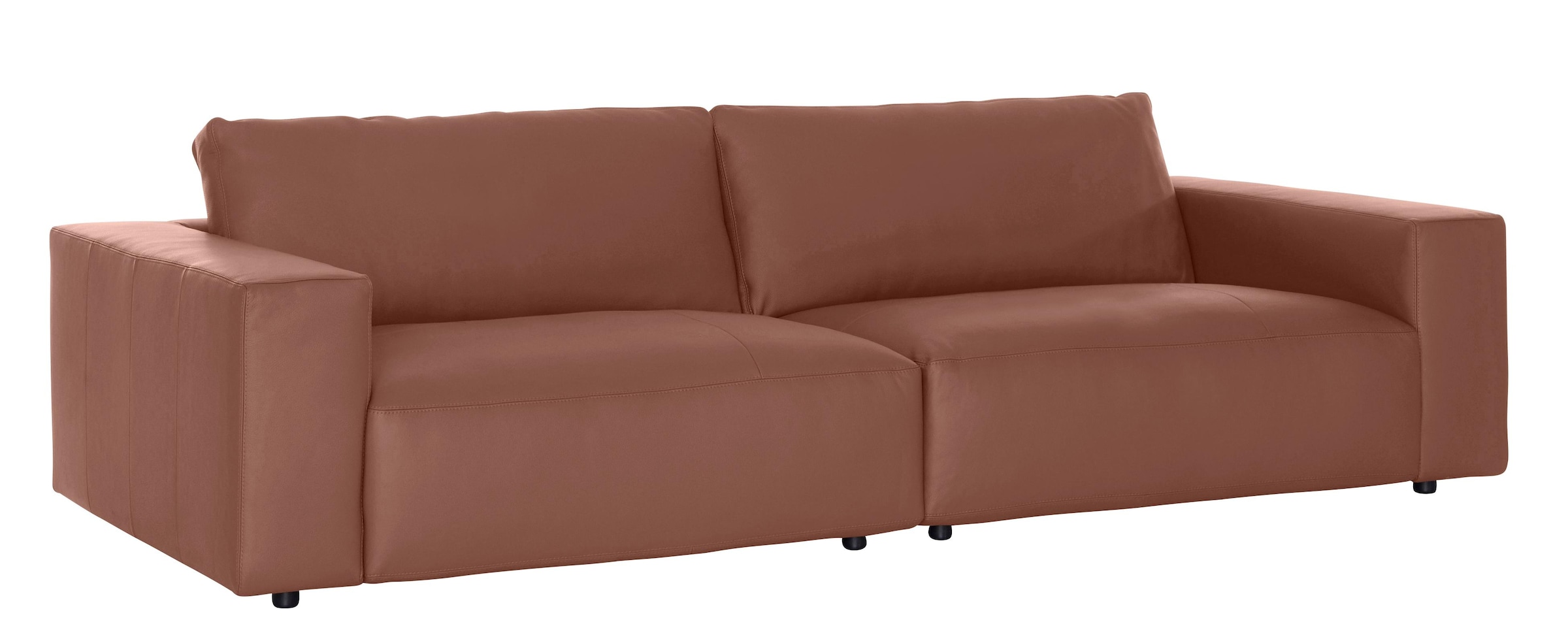 Big-Sofa »LUCIA«, in vielen Qualitäten und 4 unterschiedlichen Nähten, 3-Sitzer