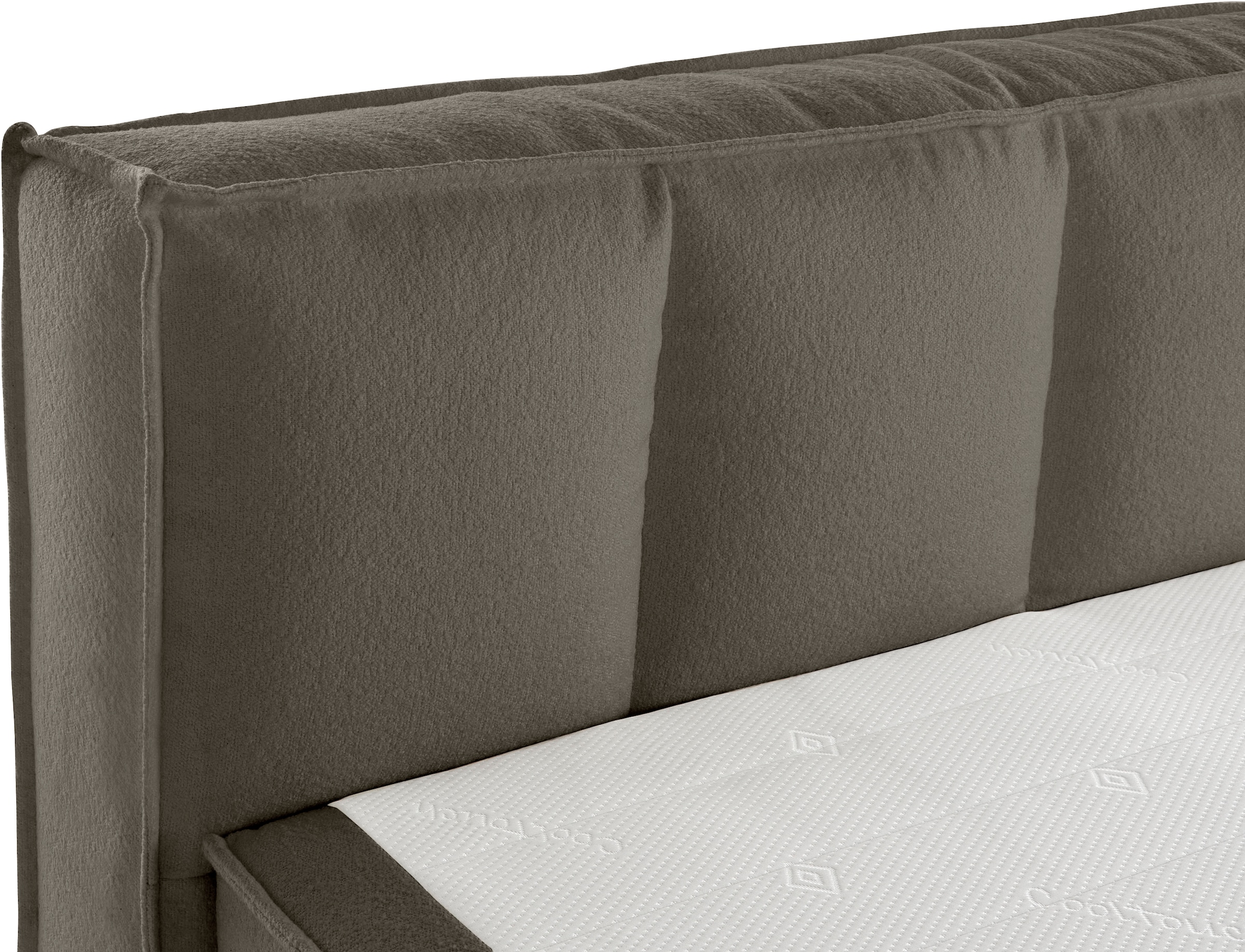 LeGer Home by Lena Gercke Boxspringbett »Addyson«, (Härtegrade H2, H3 und H4 wählbar), Boxspringbett inkl. Topper, 2 Matratzen