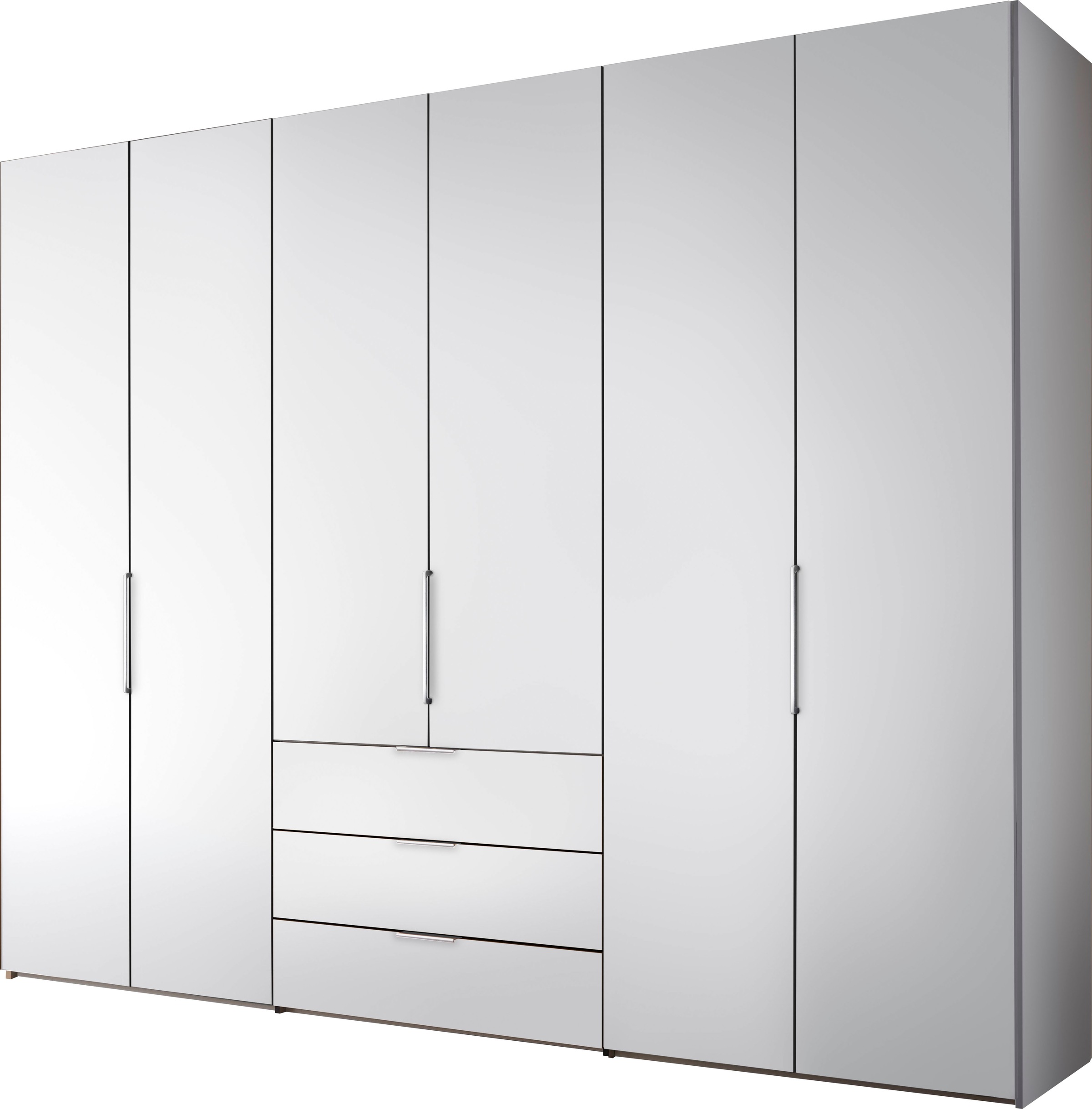 STAUD Drehtürenschrank »Extenso, edles Design in hochwertiger Qualität, Made in Germany« mit 3 Frontschubkästen