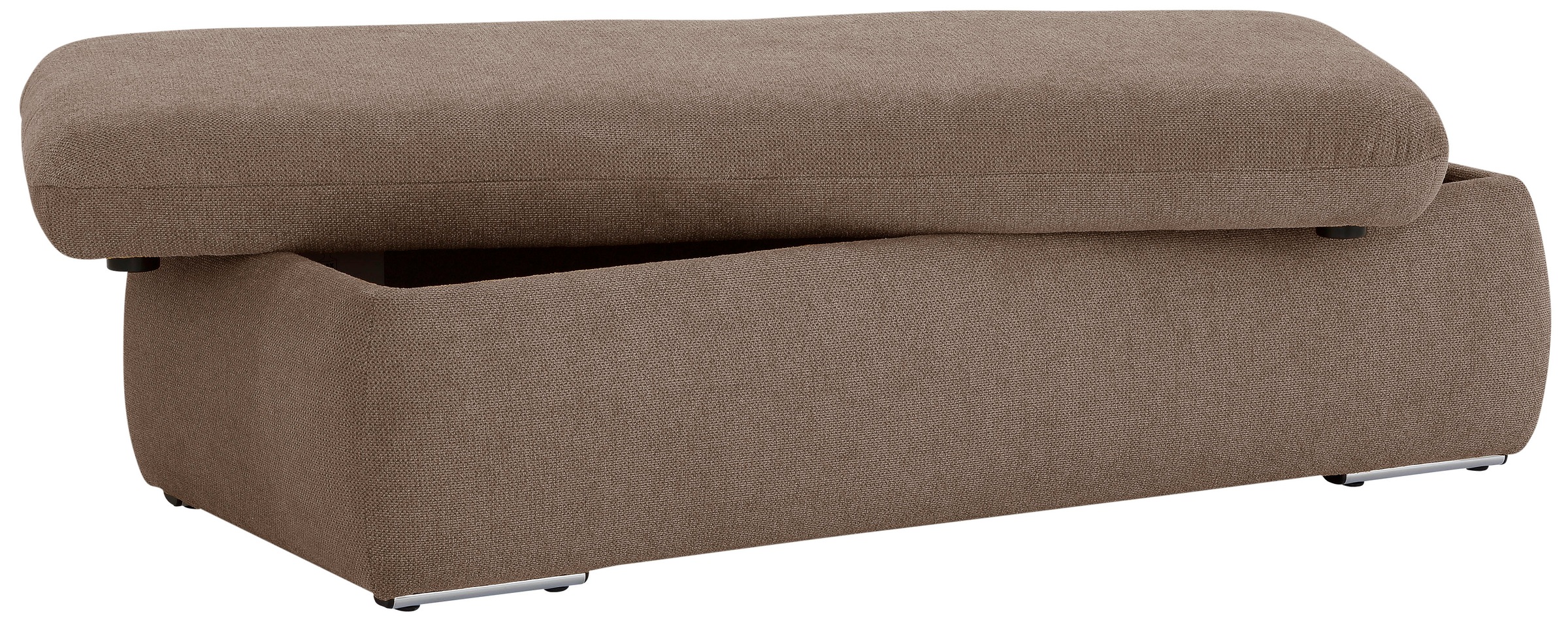 Home affaire Polsterhocker »Avesa« Mit großem Staufach, passend zur Serie "Avesa", B/T/H: 136/64/43 cm