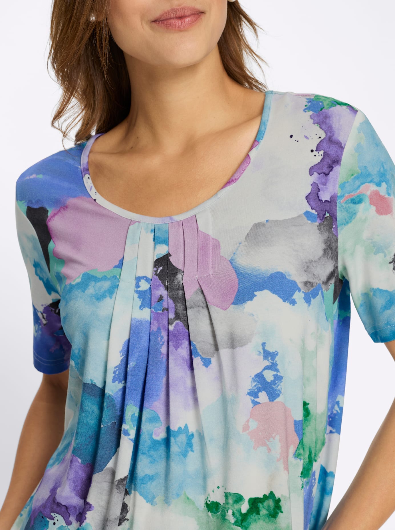 Lady Rundhalsshirt »Rundhals-Shirt« 1 tlg. tlg.