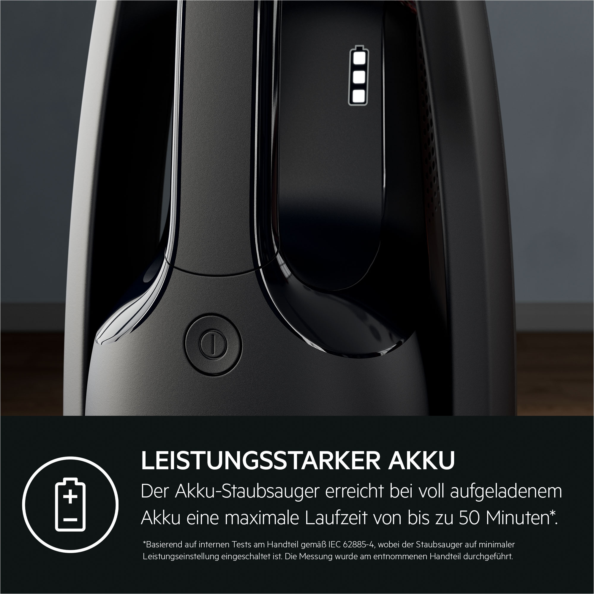 AEG Akku-Hand-und Stielstaubsauger »CLEAN 5000 ÖKO (AS52B21OKO)« 2in1, leise 79 dB(A), 74 % Recyclingmaterial, bis zu 50 Min. Laufzeit