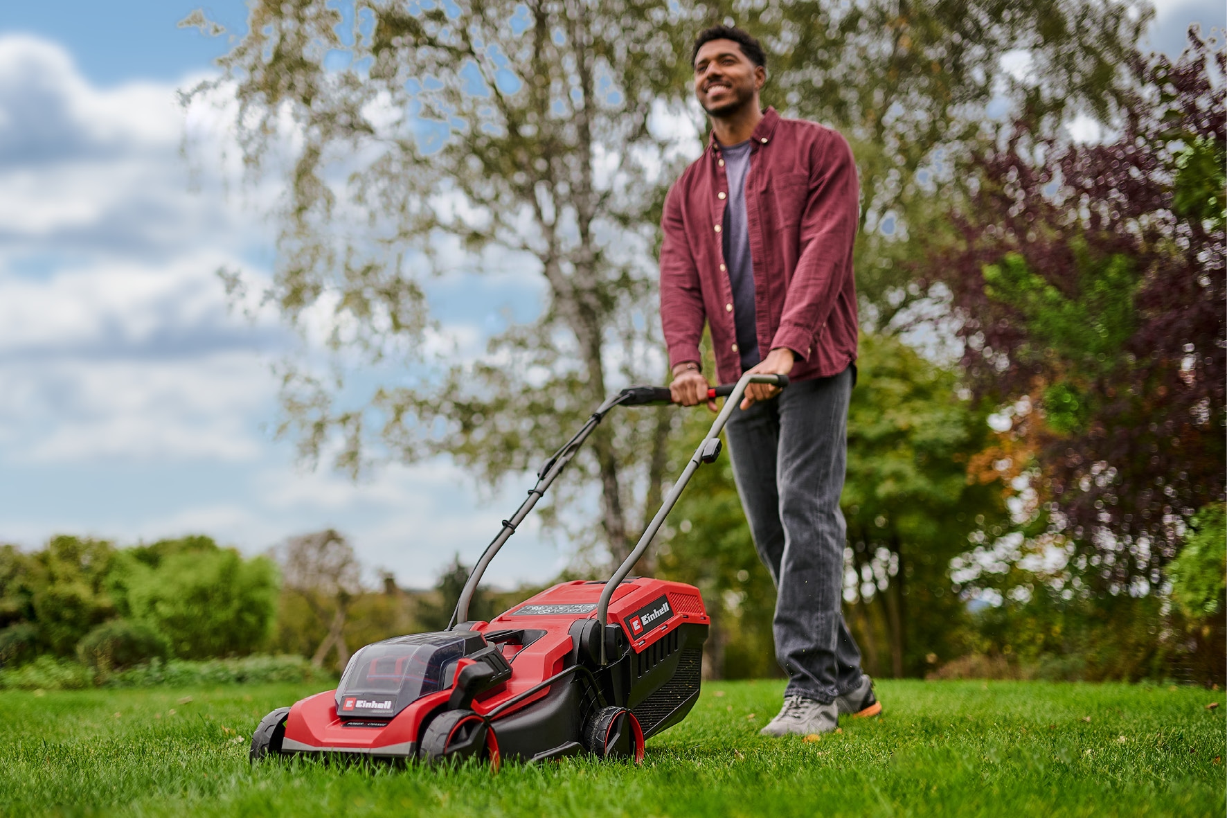 Einhell Akkurasenmäher »GE-CM 18/32« ohne Akku und Ladegerät