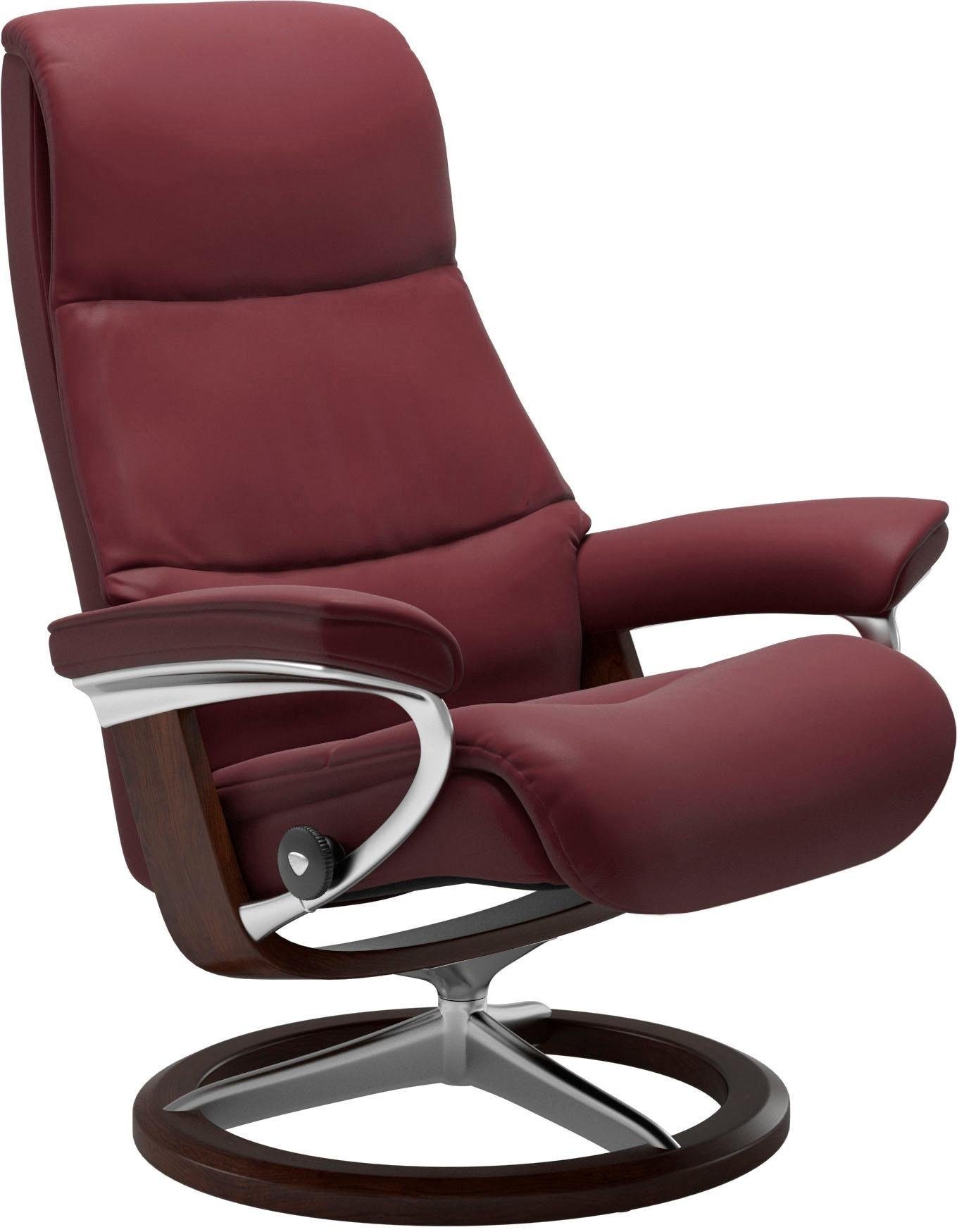 Stressless® Relaxsessel »View« mit Signature Base, Größe M,Gestell Braun