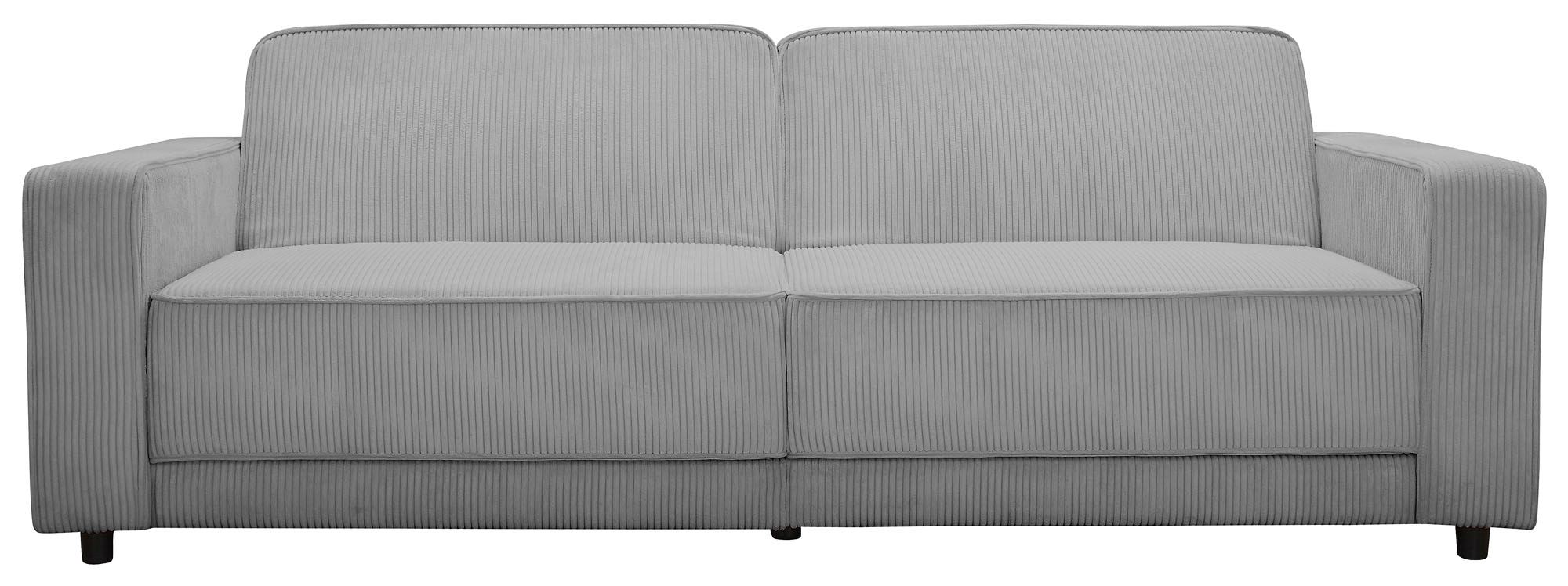 Dorel Home 3-Sitzer »Allie Schlafsofa 225 cm«, Bett-Funktion (108/190cm), trendiger Cord o. pflegeleichter Velours