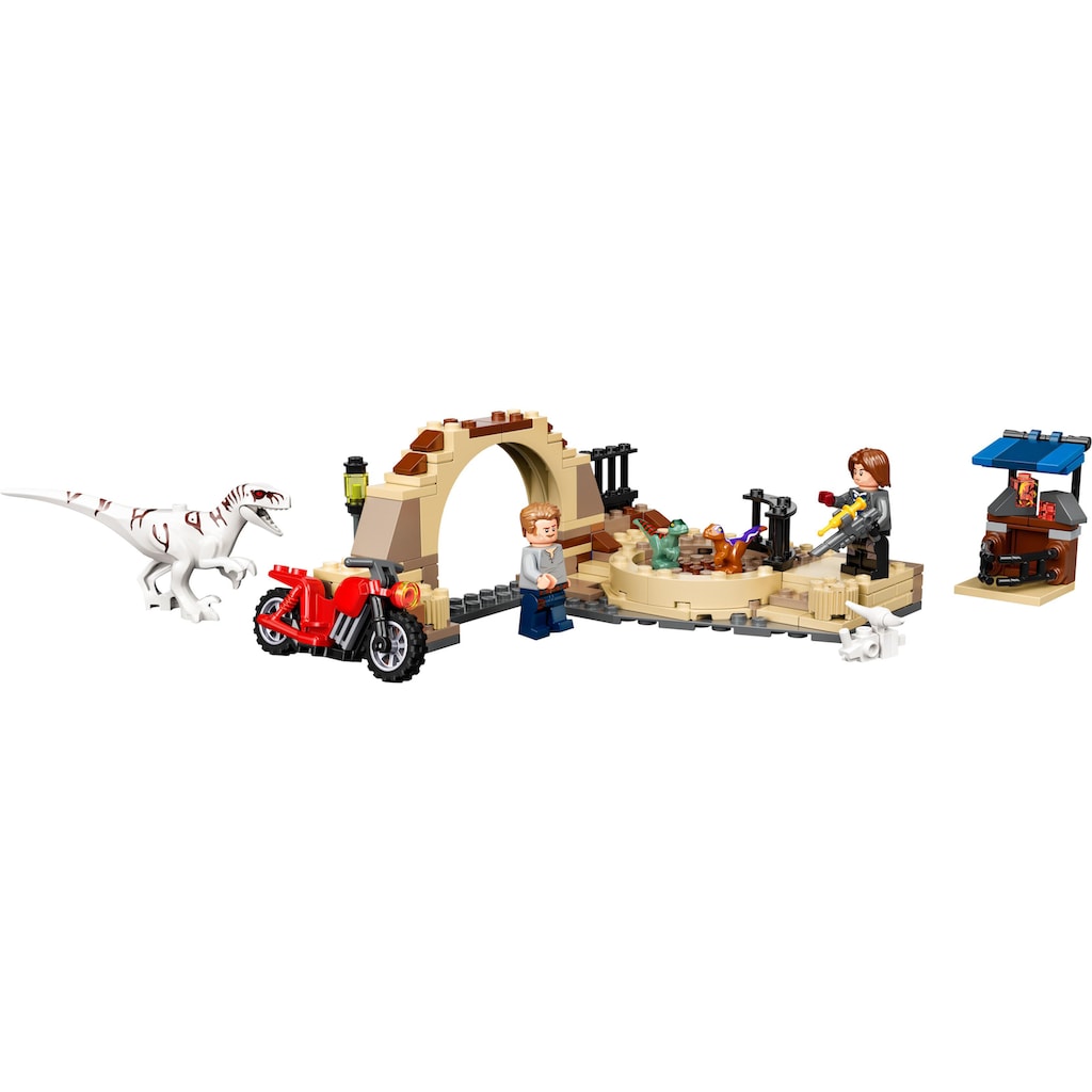 LEGO® Konstruktionsspielsteine »Atrociraptor: Motorradverfolgungsjagd (76945), LEGO® Jurassic World«, (169 St.)