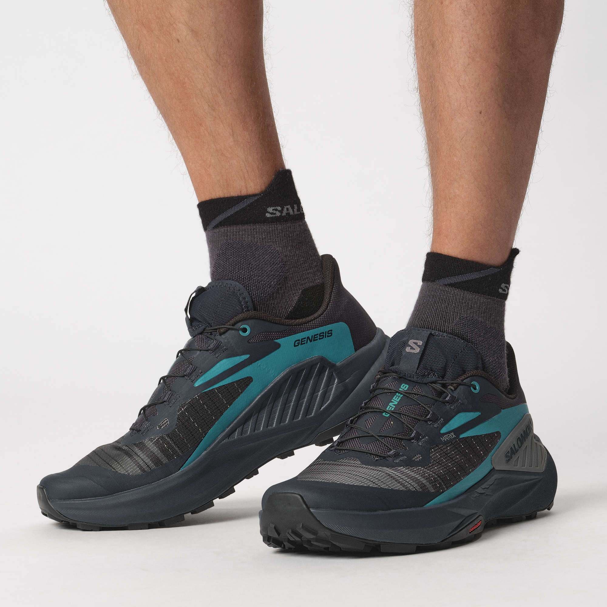 Salomon Socken für sportive Aktivitäten, wasserdicht, reibungsreduzierend