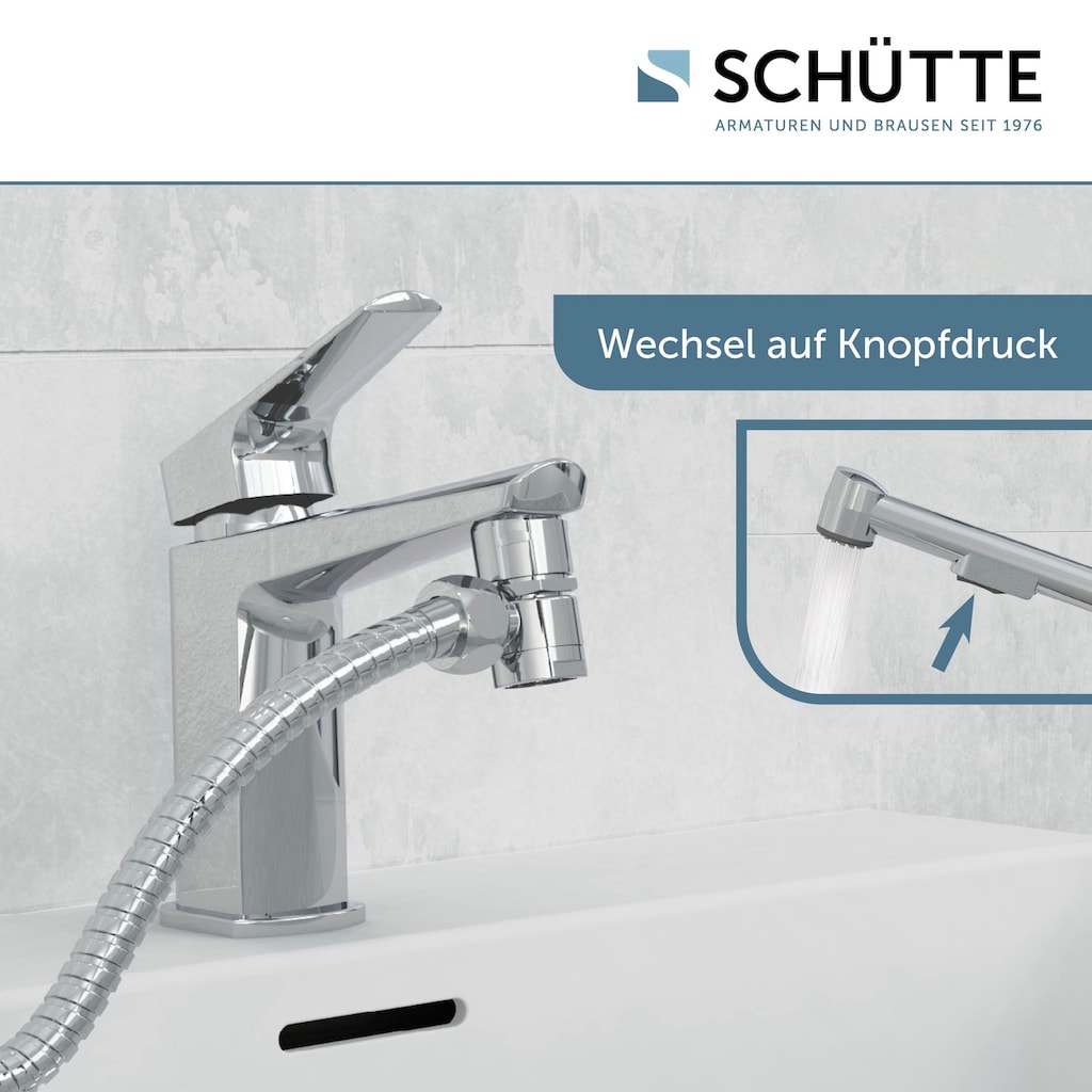Schütte Waschbeckendusche, (Set, 3 tlg.)