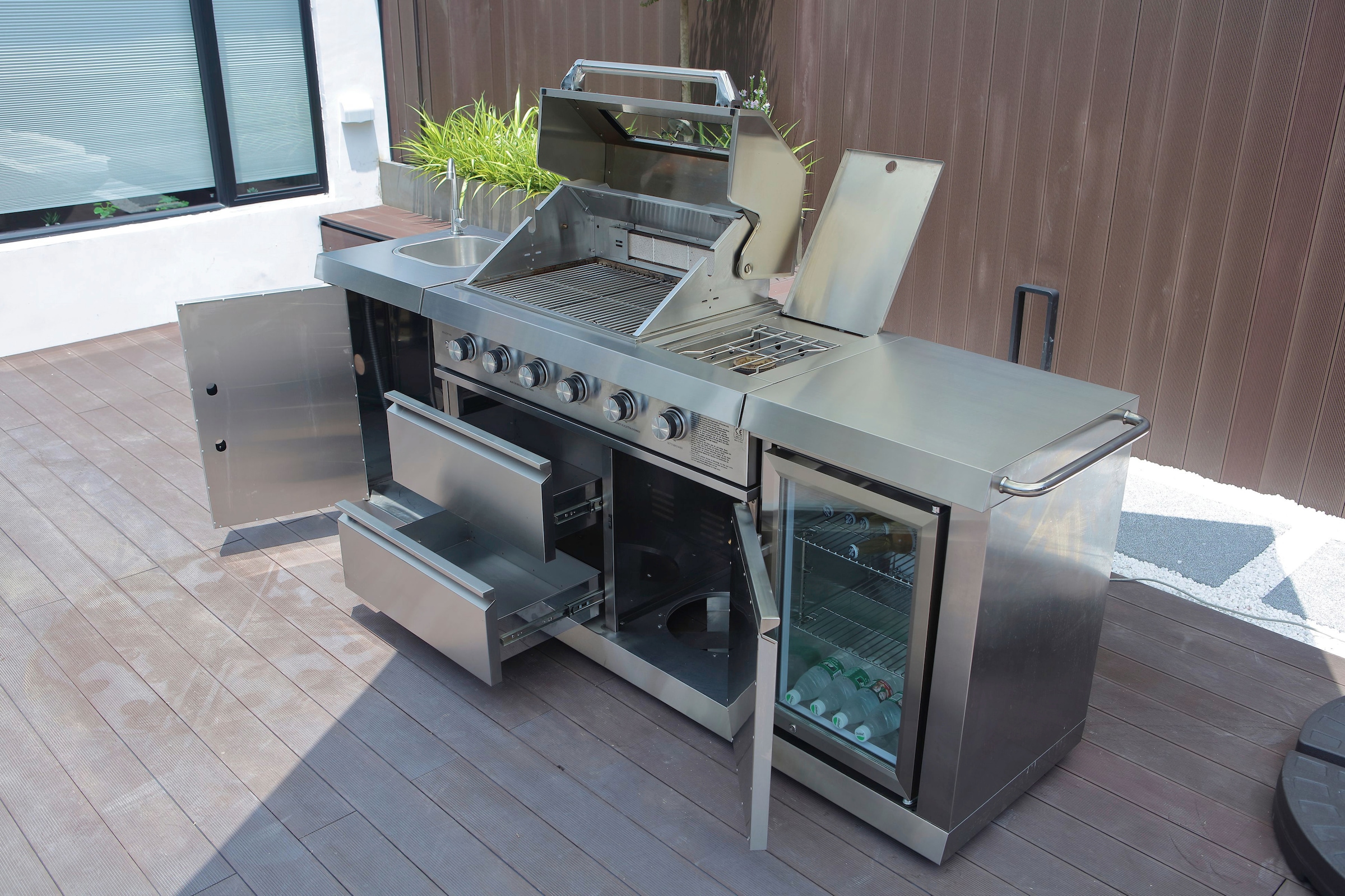 Buschbeck Gasgrill »Outdoorküche Oxford«