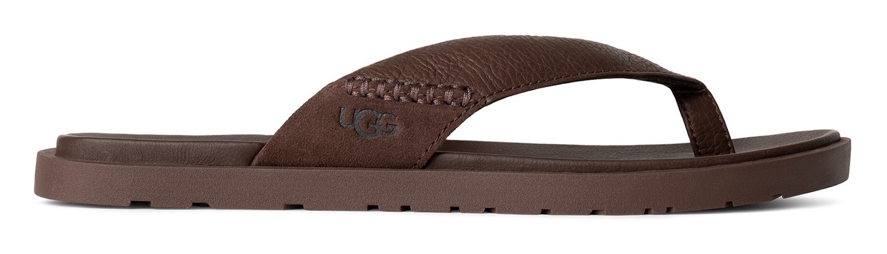 UGG Zehentrenner »Seaside II Flip«, Pool Slides, Sandale, Flats mit weichem Fußbett