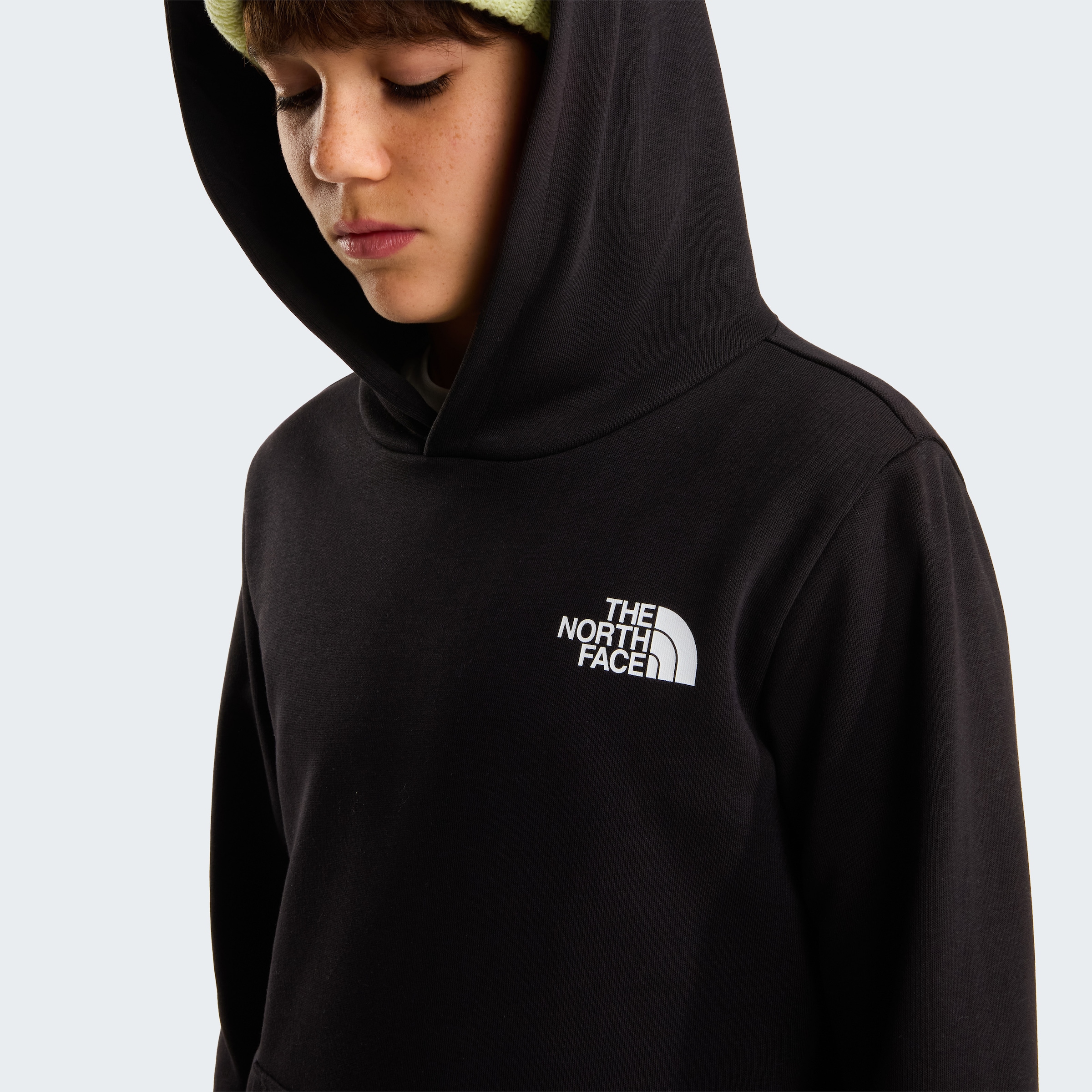 The North Face Kapuzensweatshirt »TEEN SIMPLE DOME LIGHT REG HOODIE«, für Jugendliche, sportlicher Stil, aus Baumwolle und Polyester
