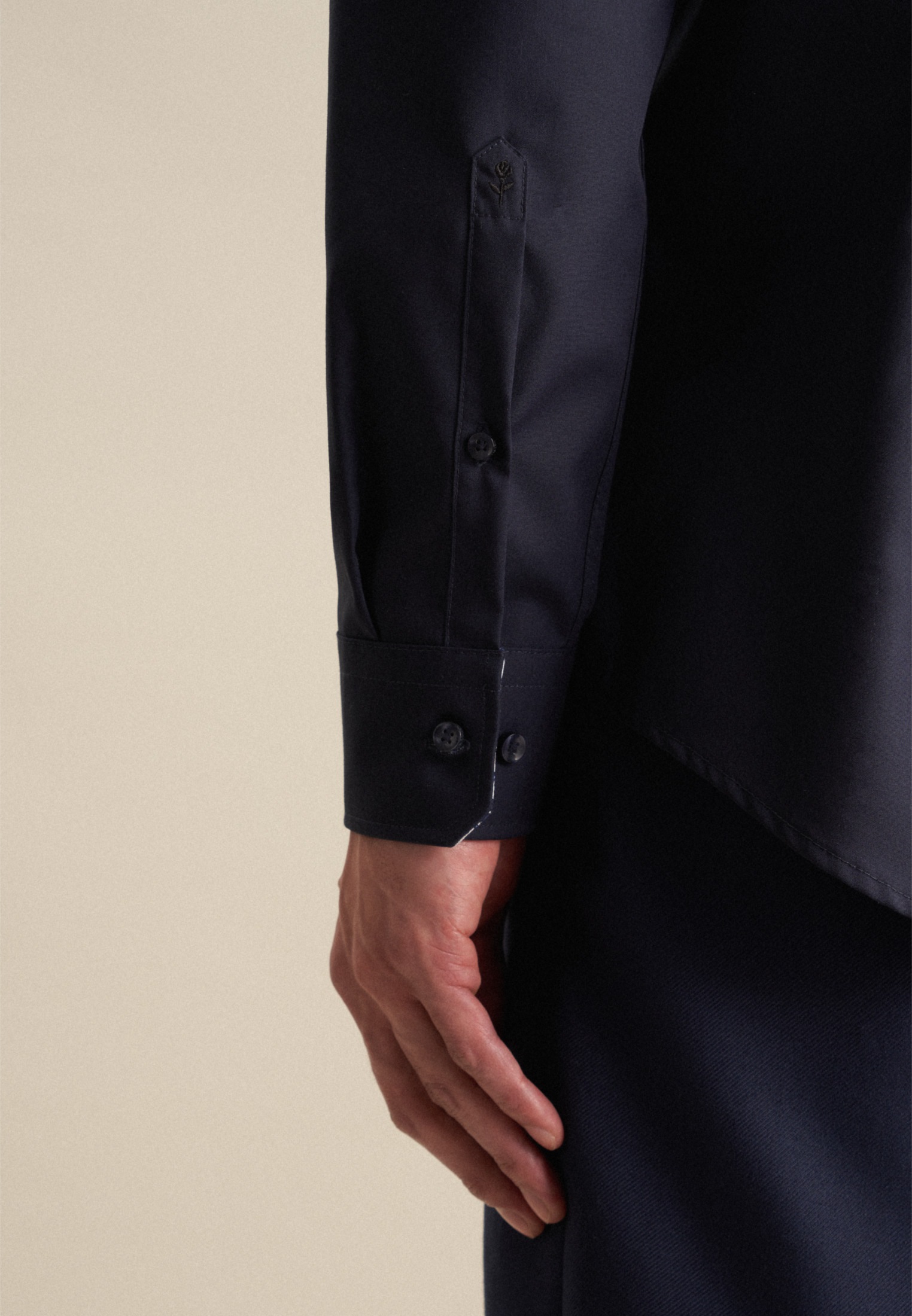 seidensticker Businesshemd »Schwarze Rose«, Uni