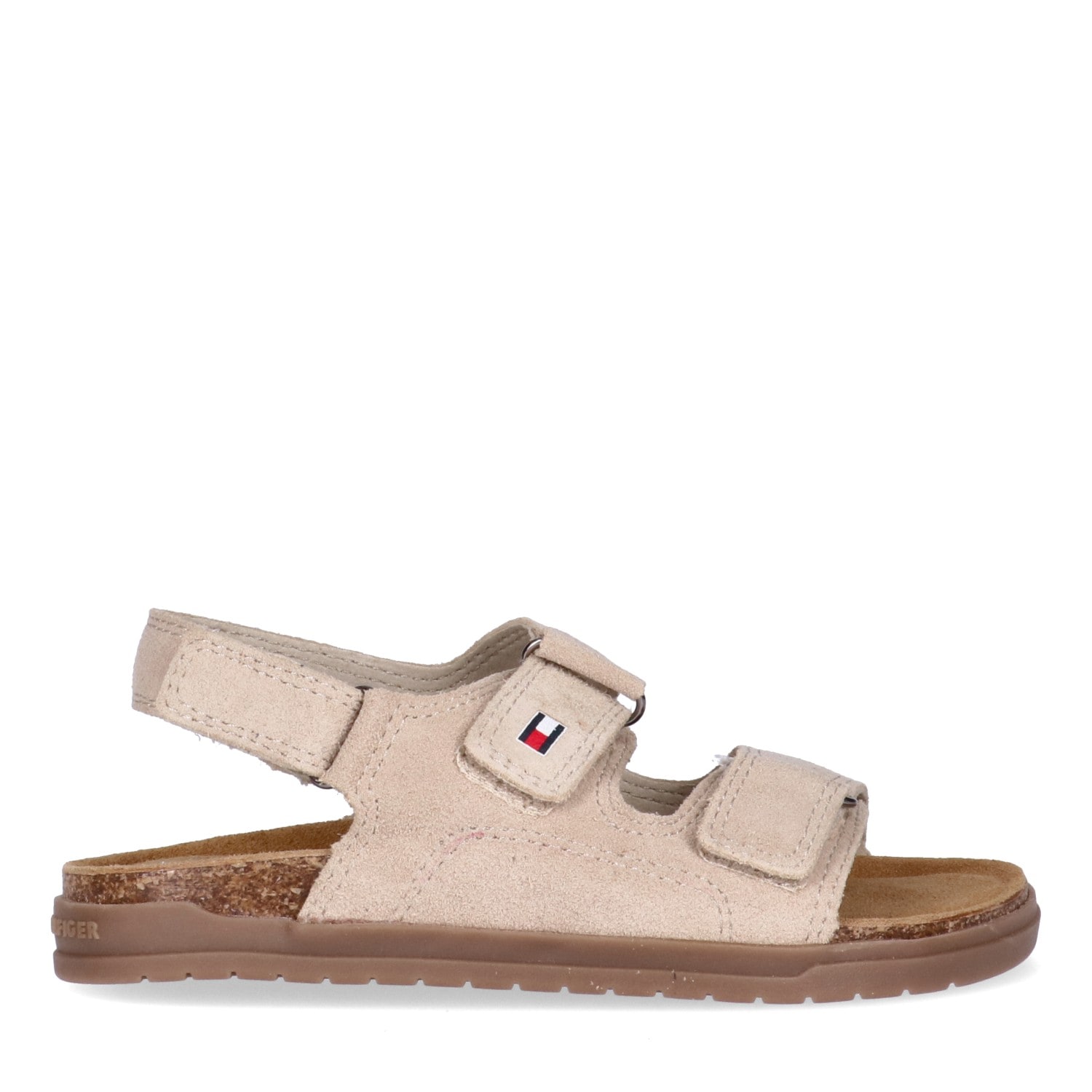Tommy Hilfiger Sandale  Barfußschuh, Sommerschuh mit drei regulierbaren  Klettverschlüssen