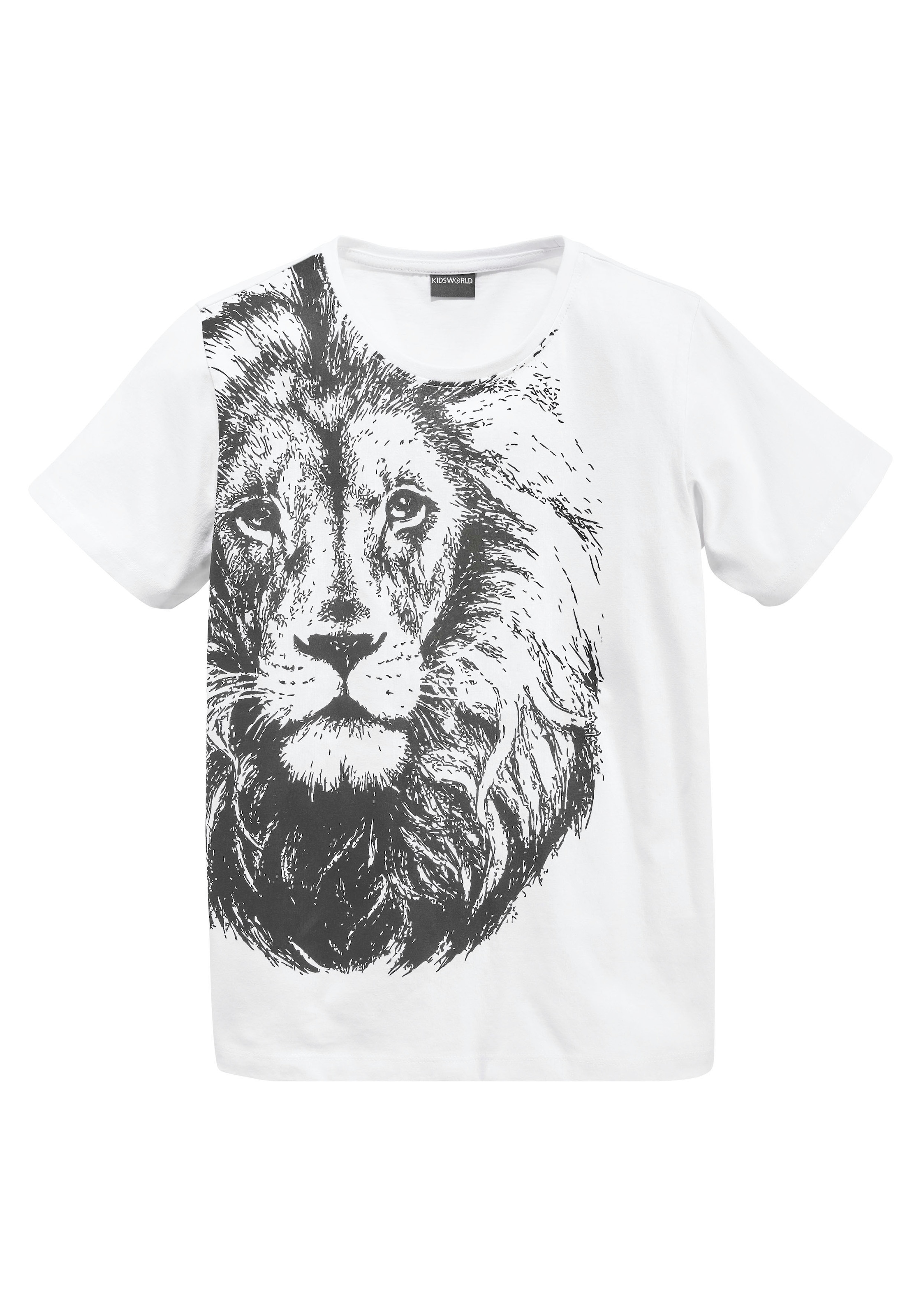 KIDSWORLD T-Shirt »LÖWE«, großer Tierprint