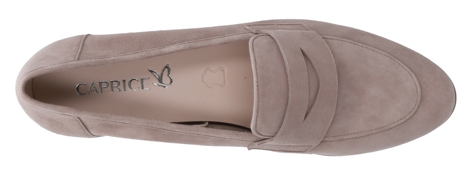 Caprice Slipper, Blockabsatz, Businessschuh, Schlüpfschuh mit Zierriegel