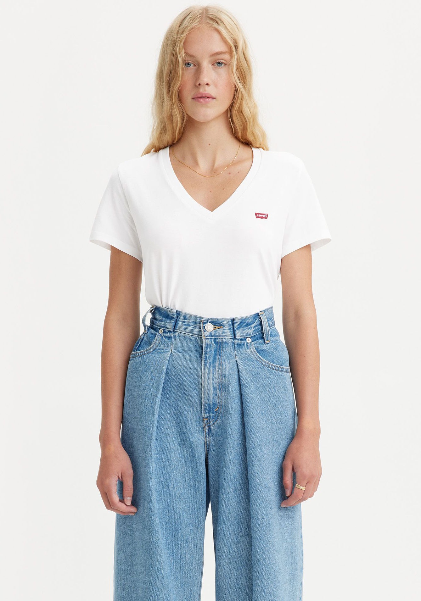 Levi's® T-Shirt »VNECK TEE 2 PACK«