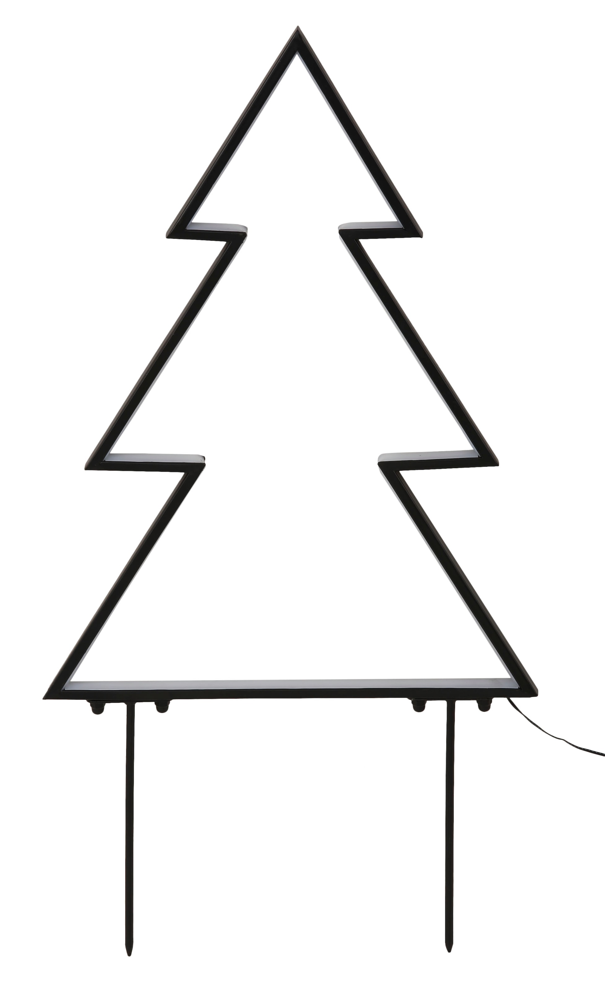 LED Baum »Tanne«, 240 flammig-flammig, aus Kunststoff und Metall, Weihnachtsdeko aussen