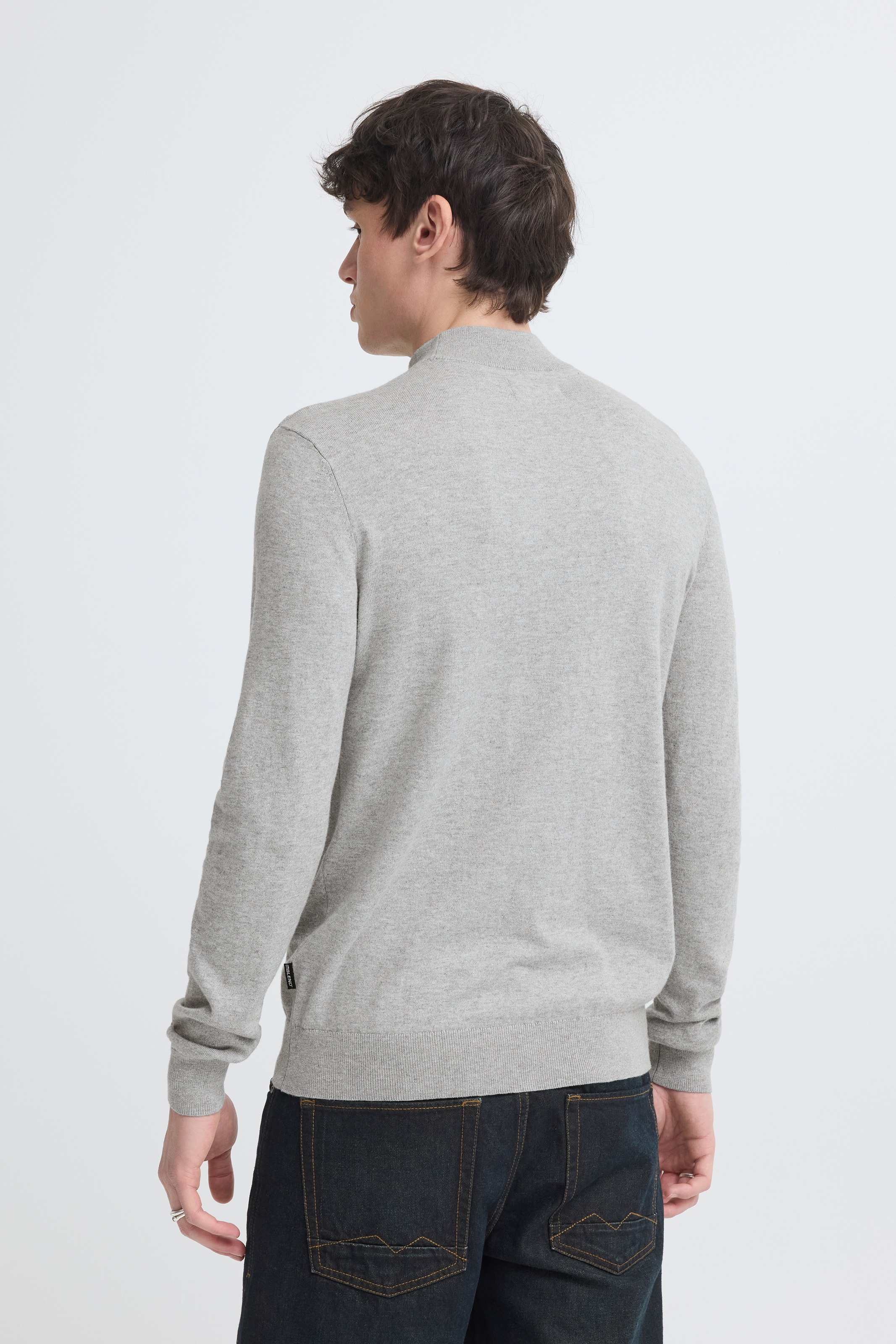 Blend Stehkragenpullover »BHBAGGE HIGH NECK KNIT« Baumwollmischung, regular fit