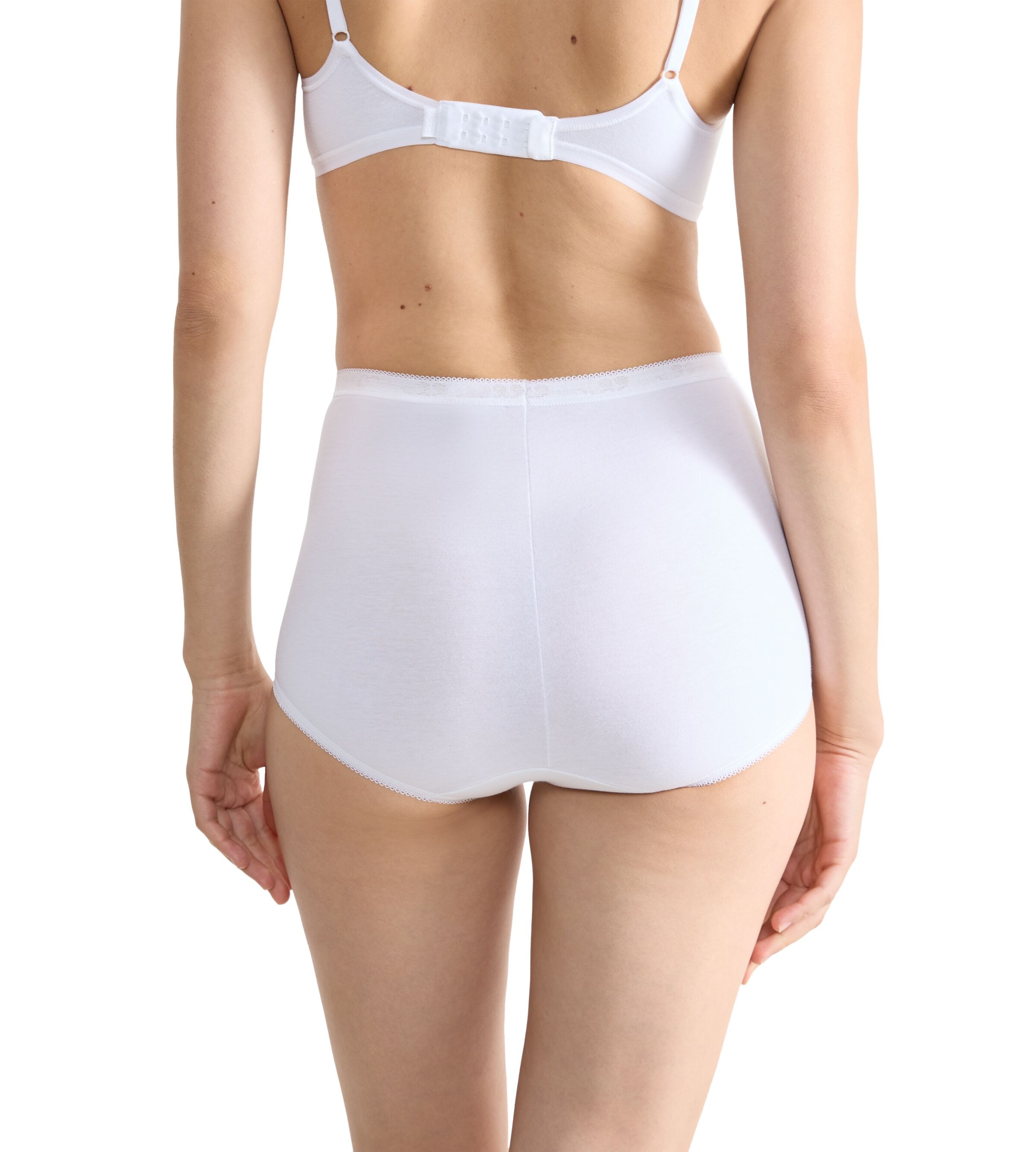 sloggi Maxislip »Basic+«, (3er Pack), Baumwollmischung, weiche Nähte, Single Jersey